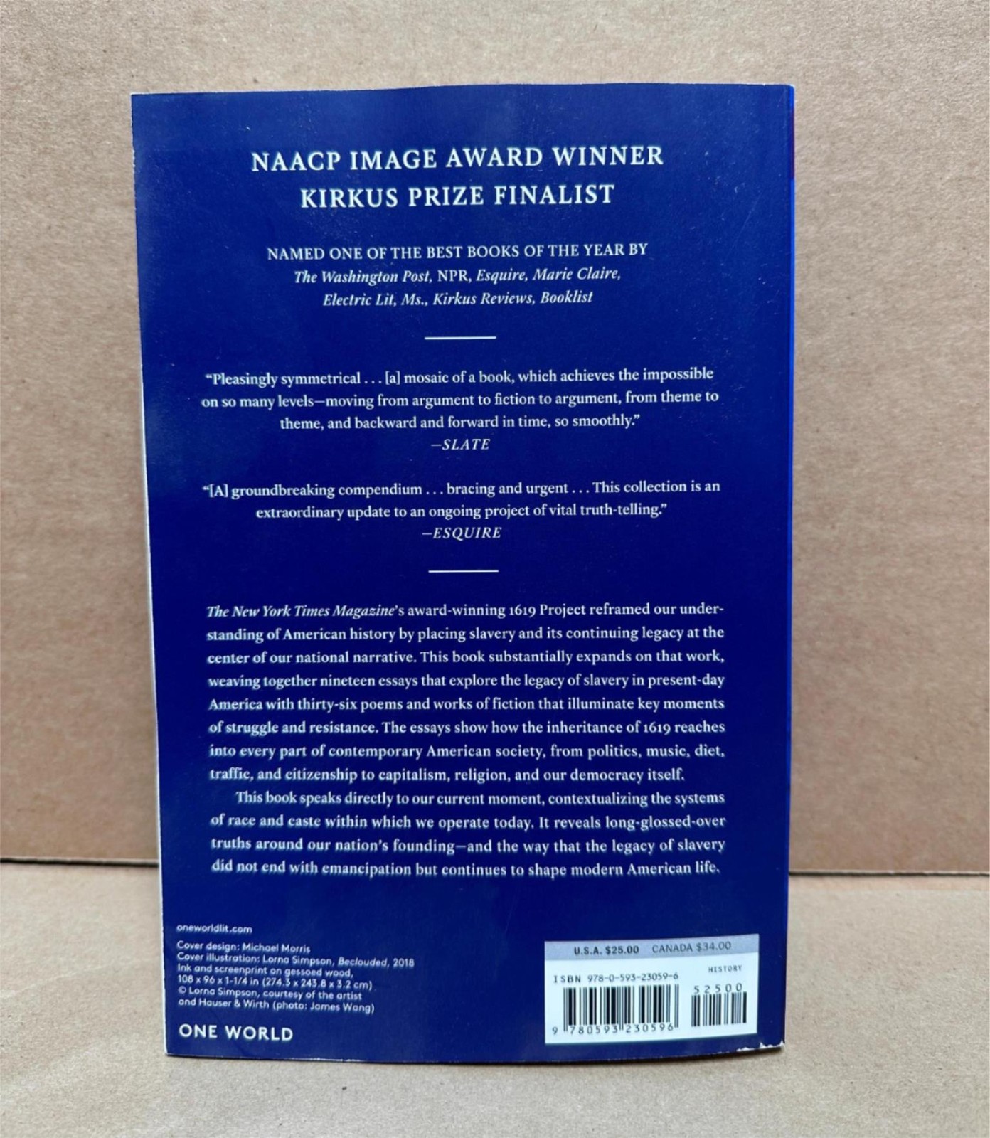 “A New Origin Story : The 1619 Project” by Nikole Hannah-Jones 2024 Paperback