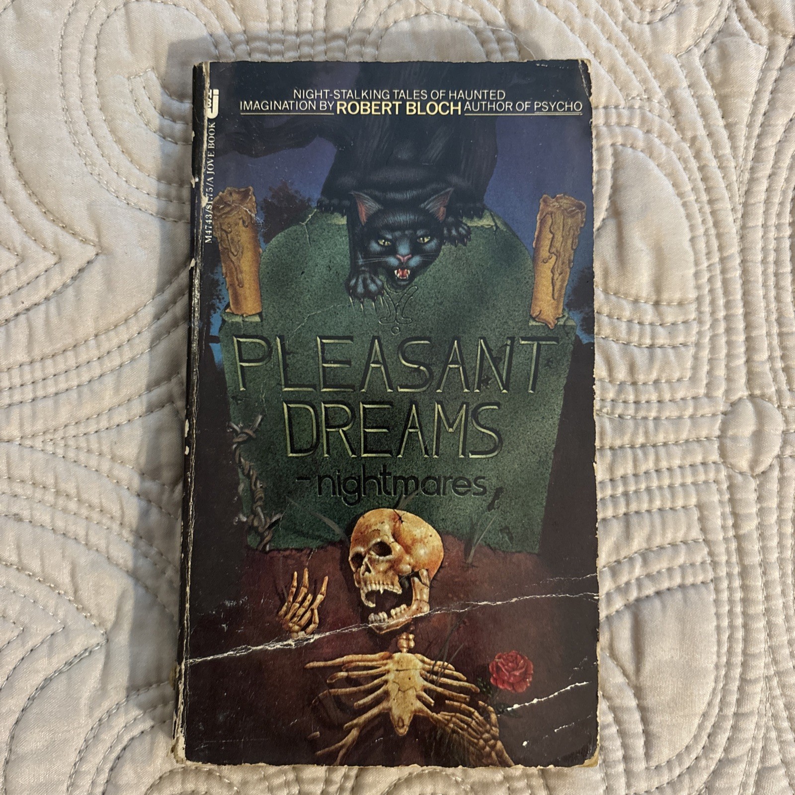 PLEASANT DREAMS By Robert Bloch vintage paperback collectible