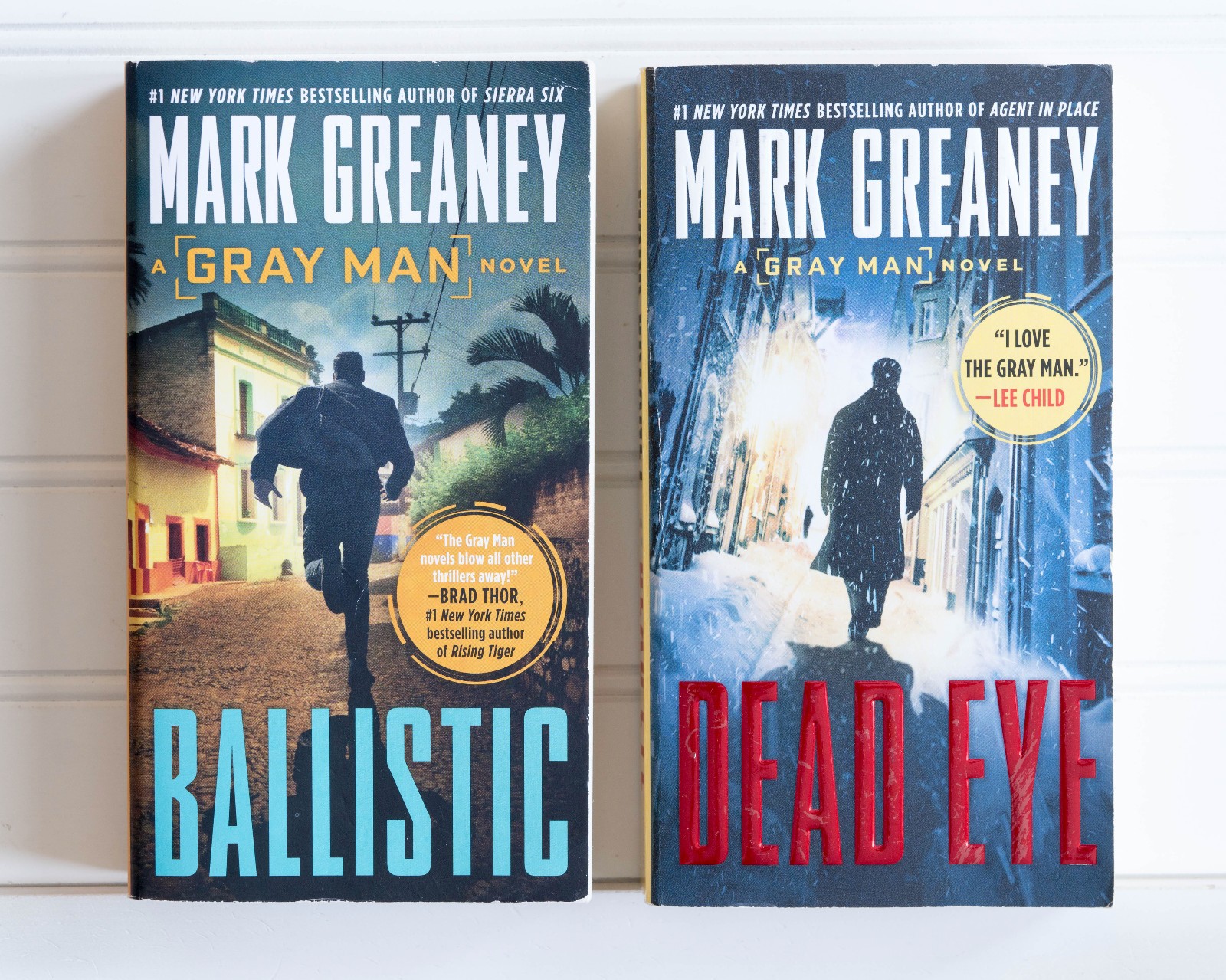 Mark Greaney THE GRAY MAN Complete Series Lot of 14 (#1-14) Set Paperback Books