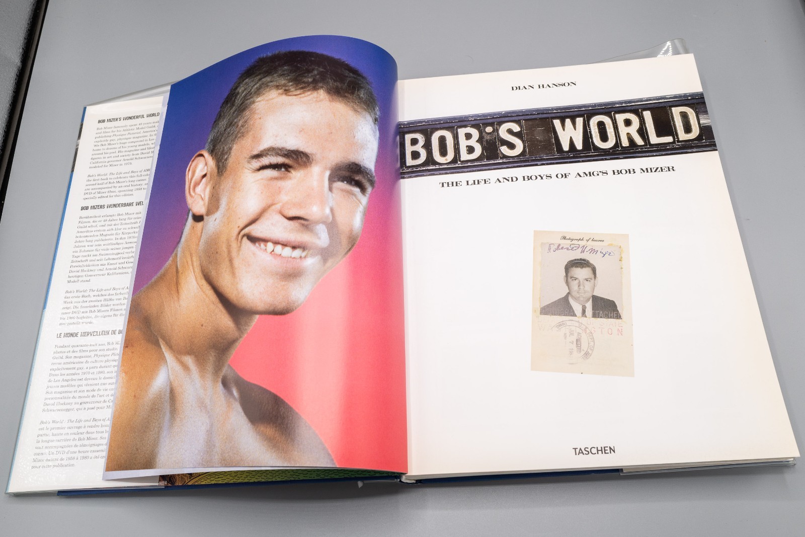 Bob’s World: The Life and Boys of AMG’s Bob Mizer by Dian Hanson (2009, HC)