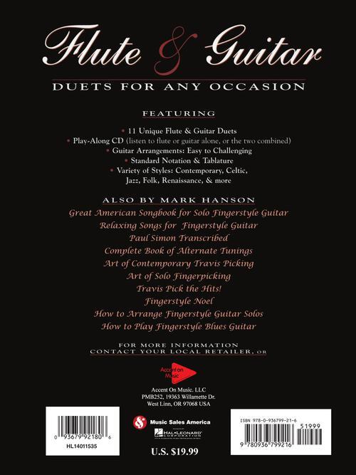 Flute & Guitar Duets for Any Occasion