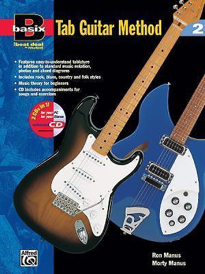 Basix , Tab Guitar Method, Book 2 with CD by Morton Manus; Ron Manus