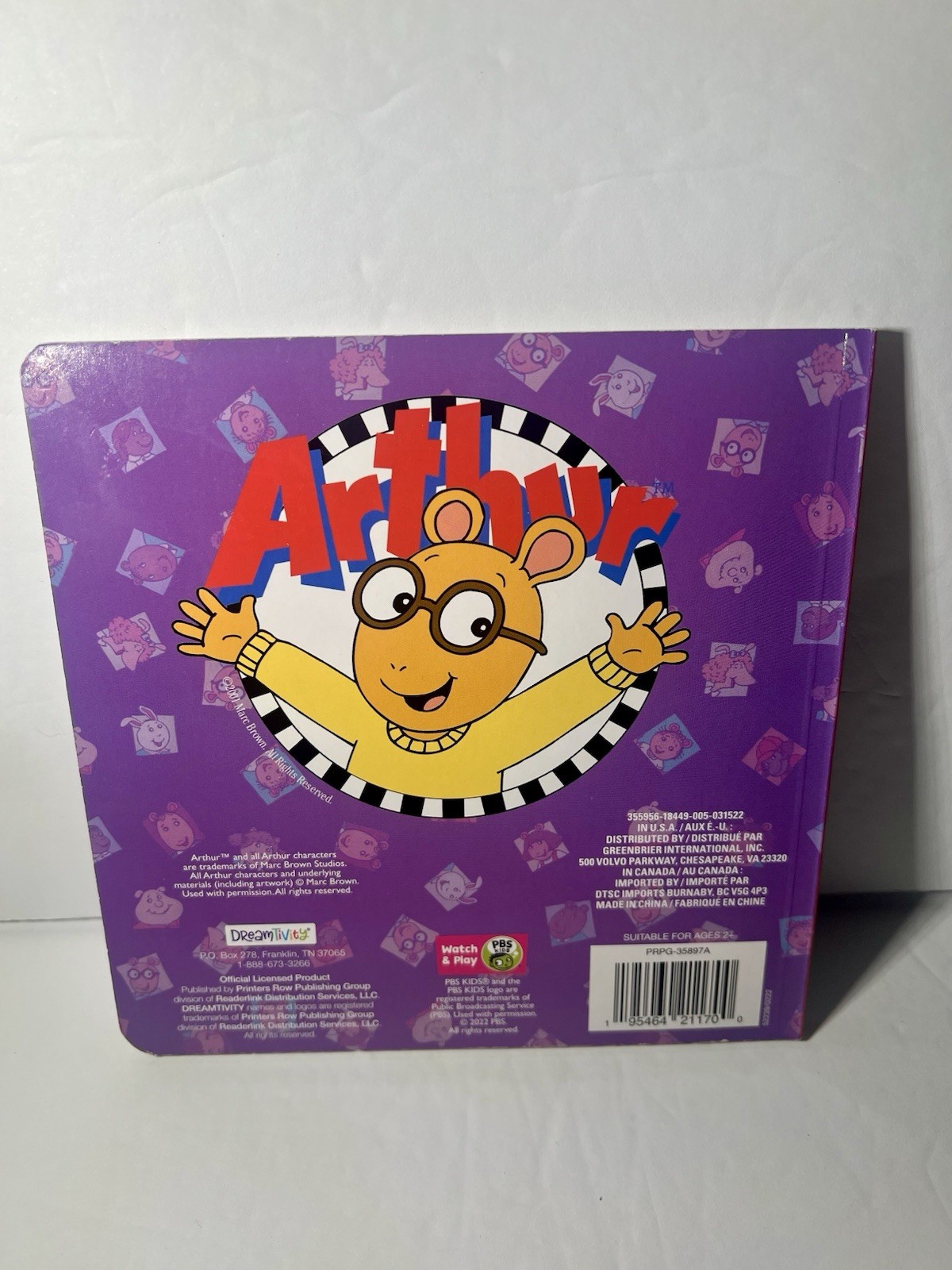 DreamTivity PBS Kids Arthur Books “Hula! Who, Me?” and “The Truth Pops Out”
