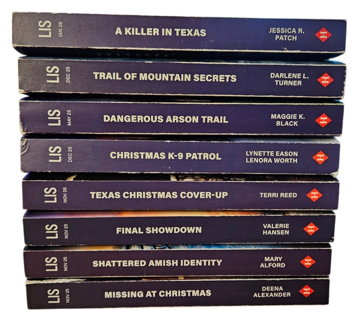Lot 8 Harlequin LIS Books A Killer In Texas Final Showdown Christmas K-9 Patrol