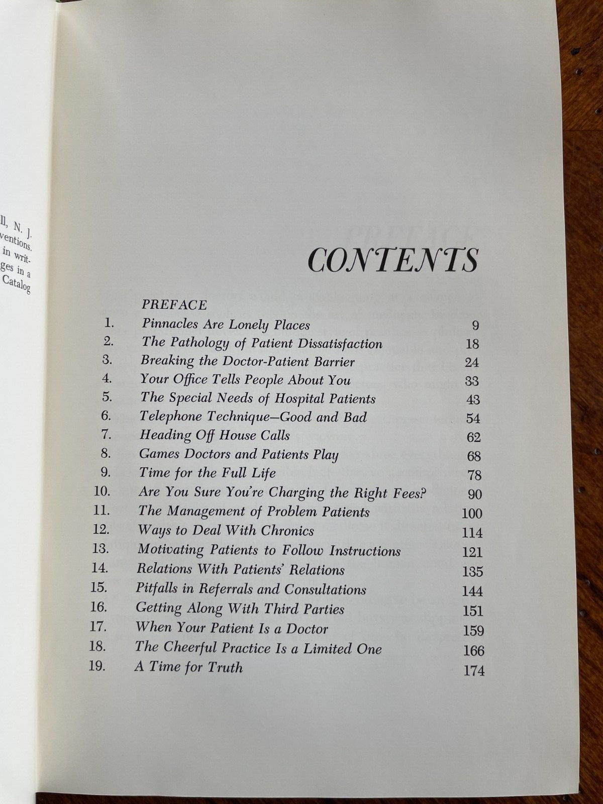 The Fine Art of Understanding Patients by Richard C Bates, M.D 1968 Hardcover
