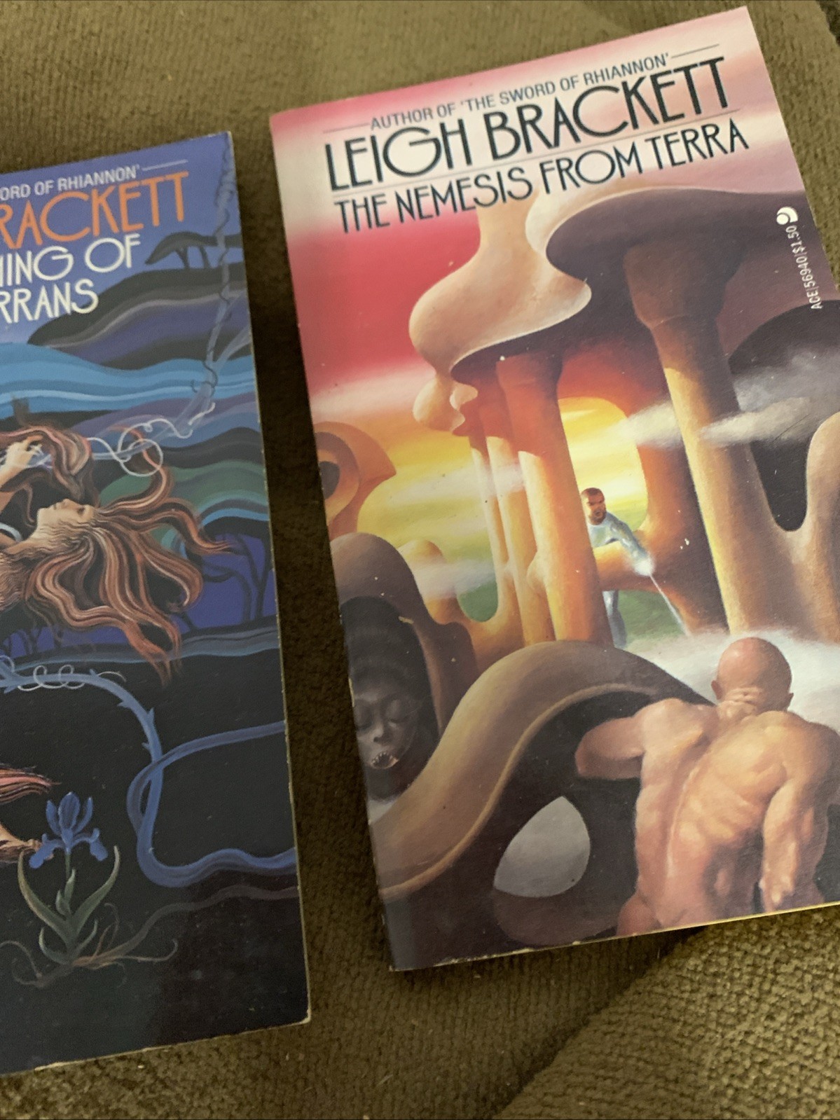 Leigh Brackett Lot Of 5 Books Ginger Star Skaith Vintage First Printings L New
