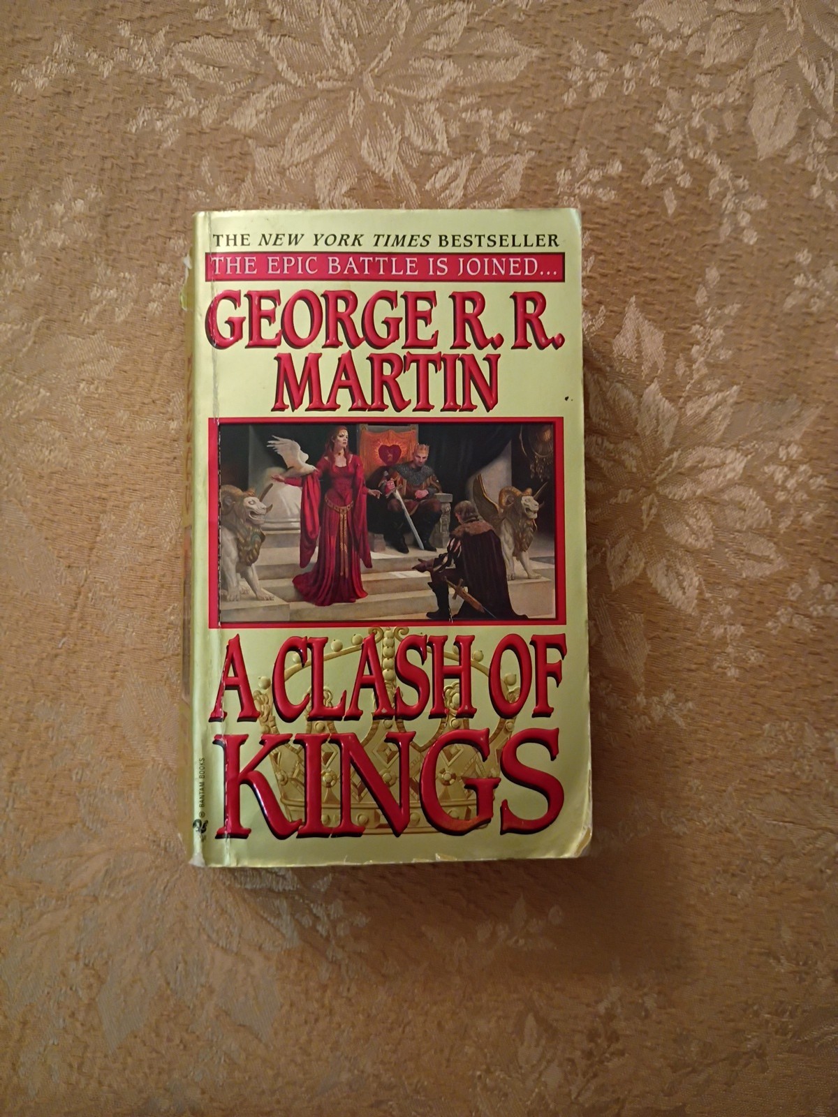 1999 A Clash Of Kings George R R Martin Bantam Spectra Paperback Fantasy Book
