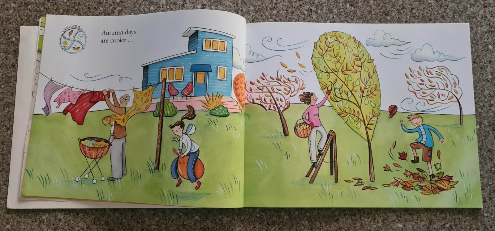 THE ABC KIDS BOOK OF SEASONS ~ HELEN MARTIN / JUDITH SIMPSON ~ Lge SC