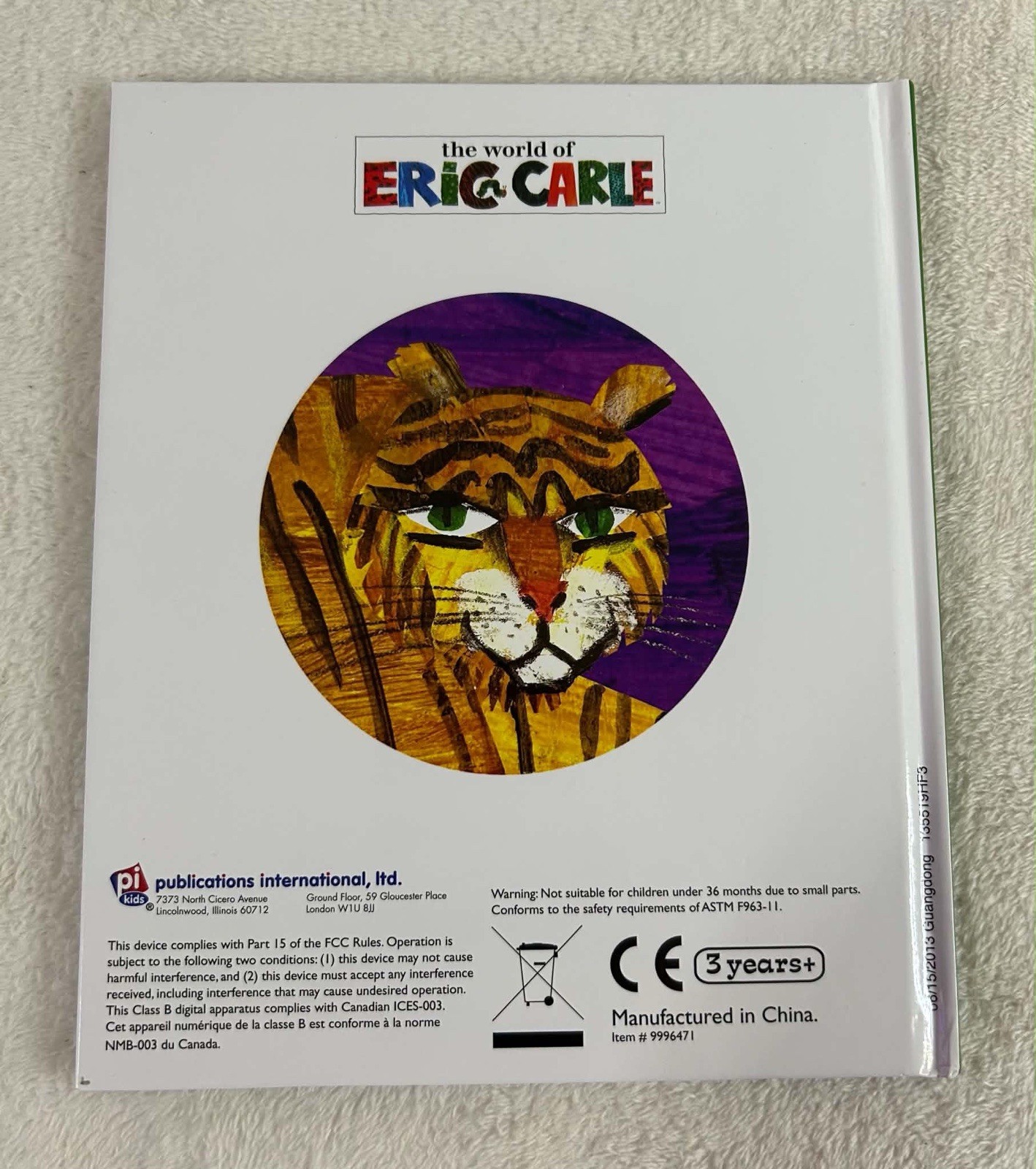Lot Of 8 Eric Carle Hardback Children’s Books: Works With My First Smart Pad