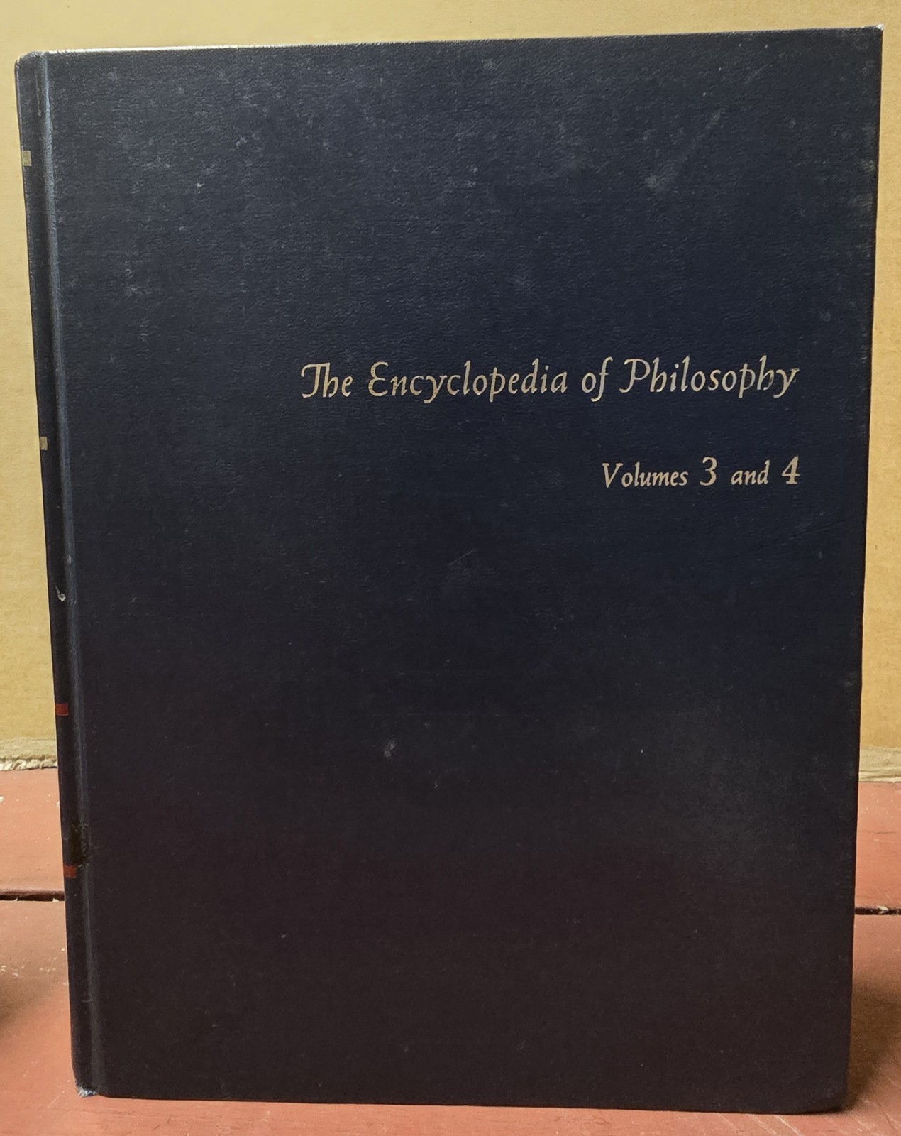 Complete 4 Volume Set Encyclopedia of Philosophy Macmillan and Free Press 1972