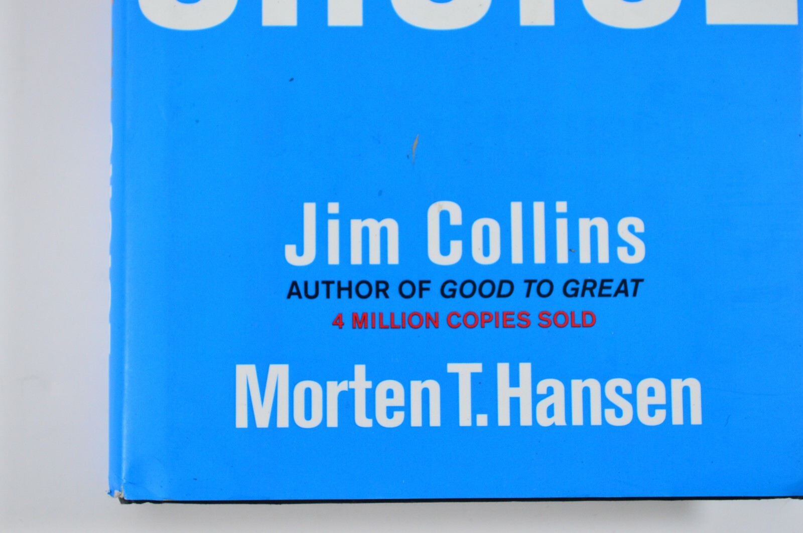 Great by Choice Jim Collins Morten T. Hansen Signed Book