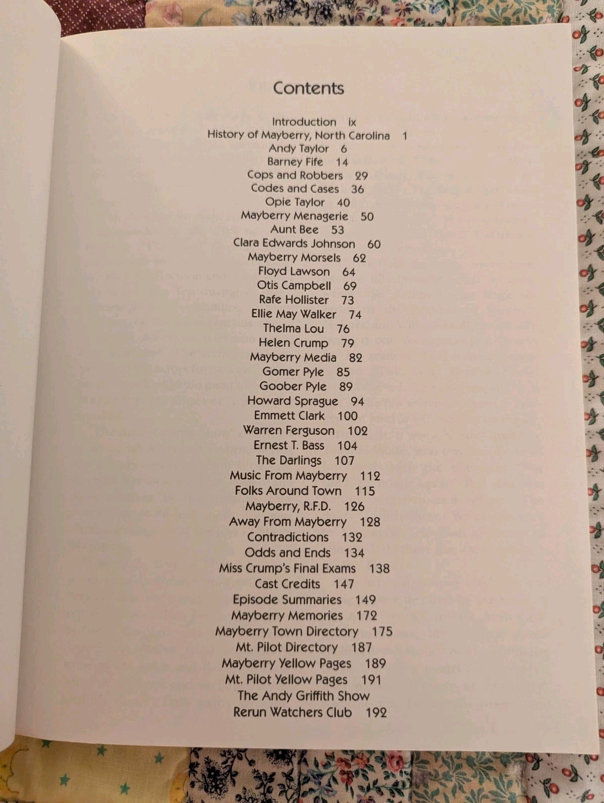 The Andy Griffith Show Book Ken Beck Jim Clark Mayberry Trivia Guide 1985 Photos