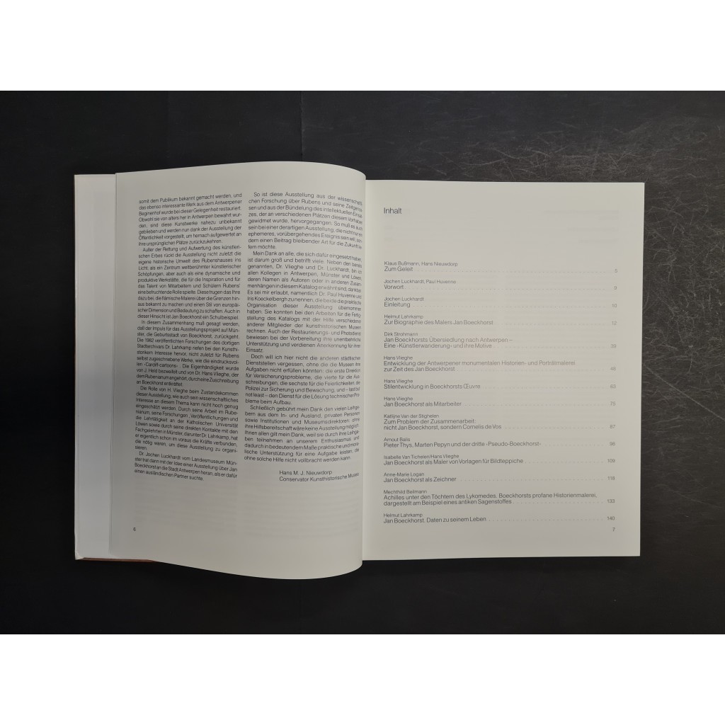Jan Boeckhorst 1604-1668 Maler der Rubenszeit: Katalog zur Ausstellung im Rubens