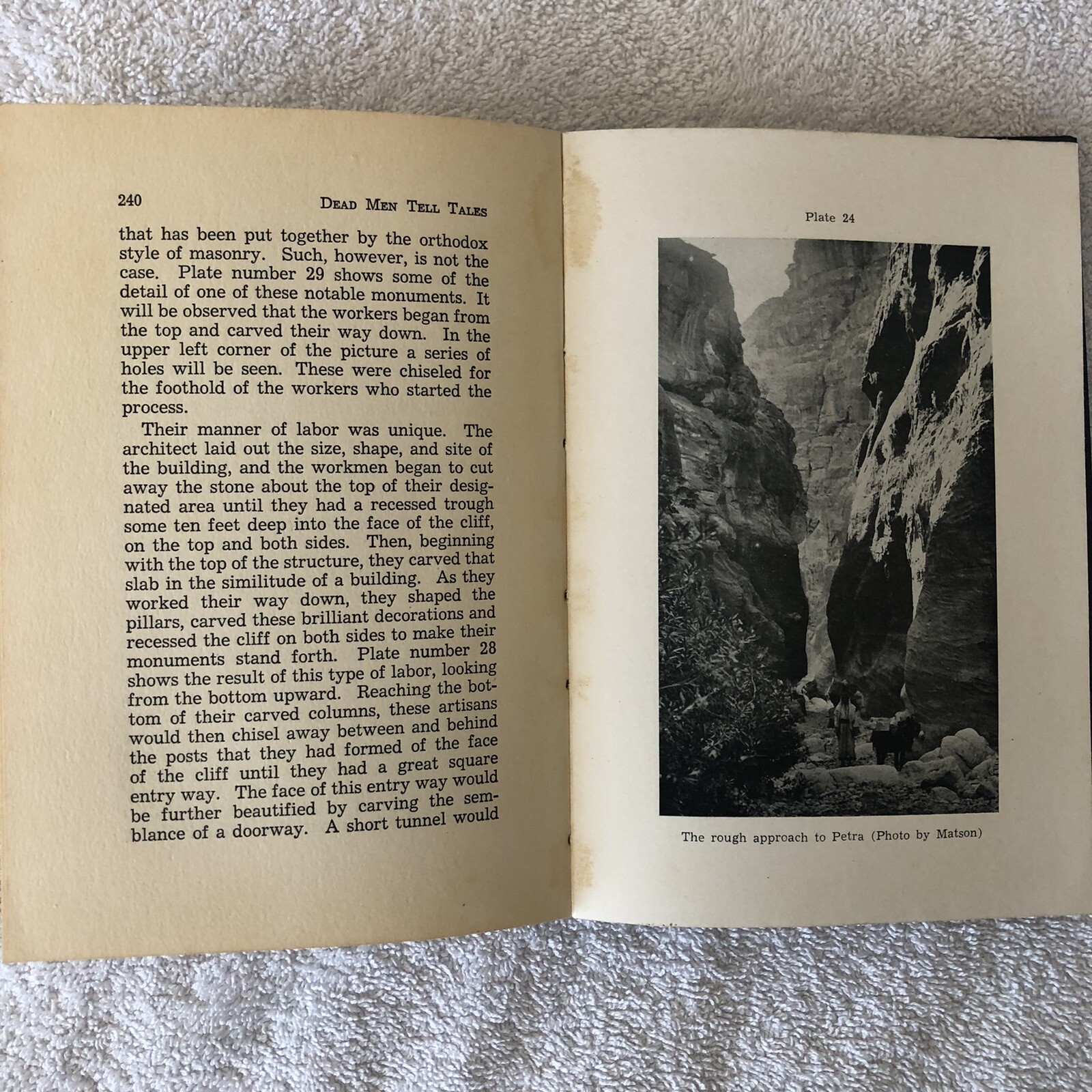 Vintage 1939 printing – Dead Men Tell Tales by Harry Rimmer, Third Ed., Volume 4