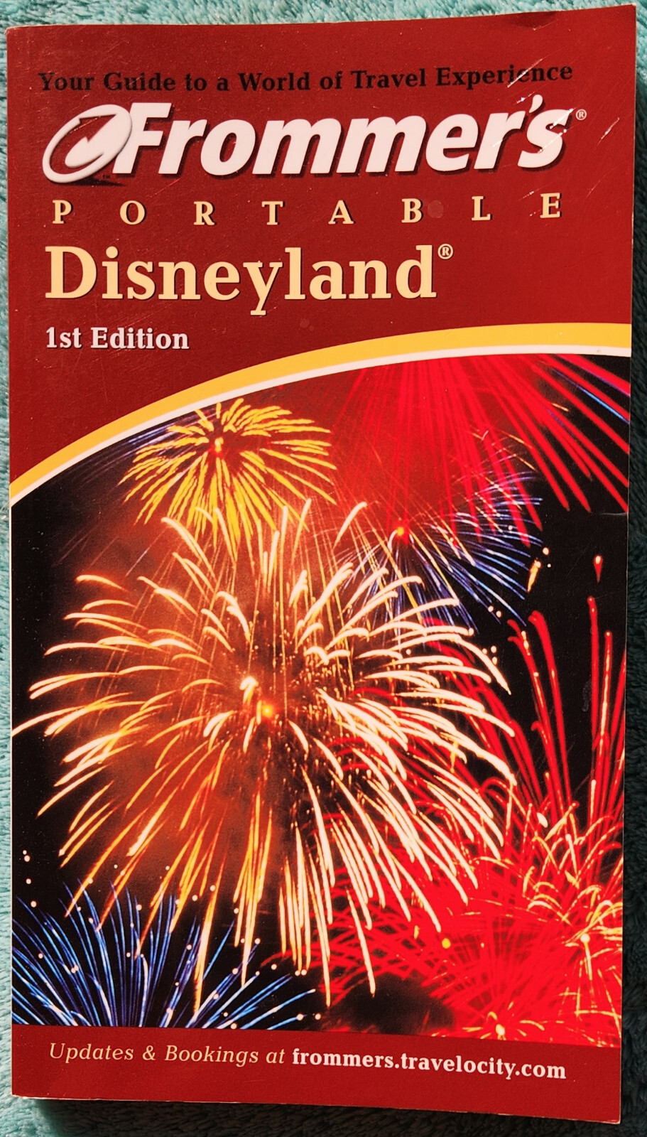 Frommer’s Portable Disneyland 1st Edition 2001 Trade Paperback 158 Pages