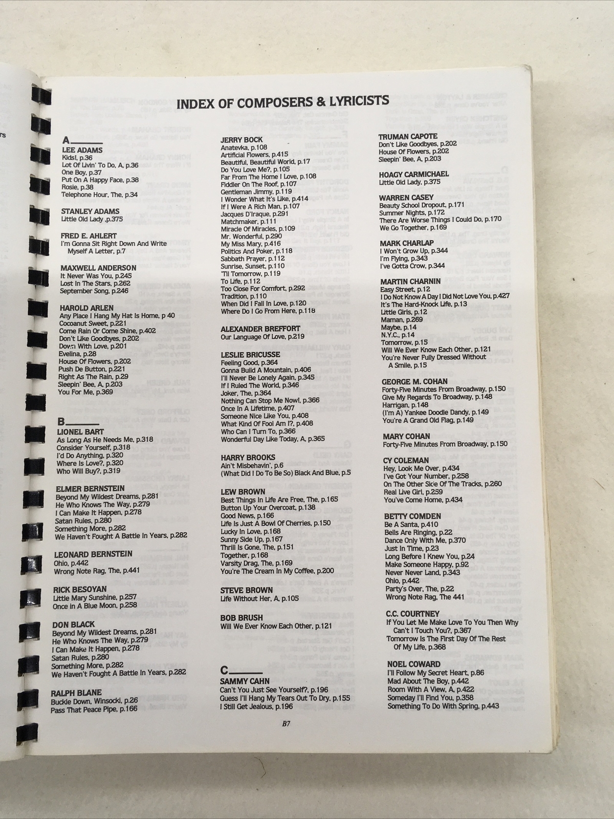 The Ultimate Broadway Fake Book (502 Pages) c5