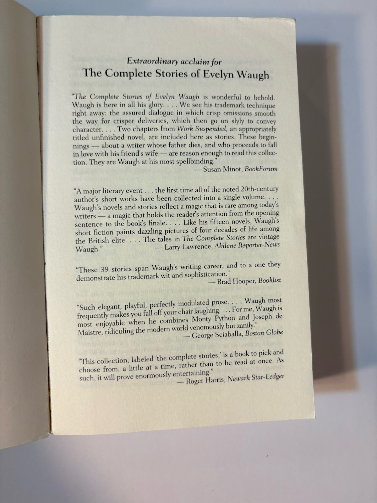 Complete Stories of Evelyn Waugh by Evelyn Waugh (2000, Paperback)