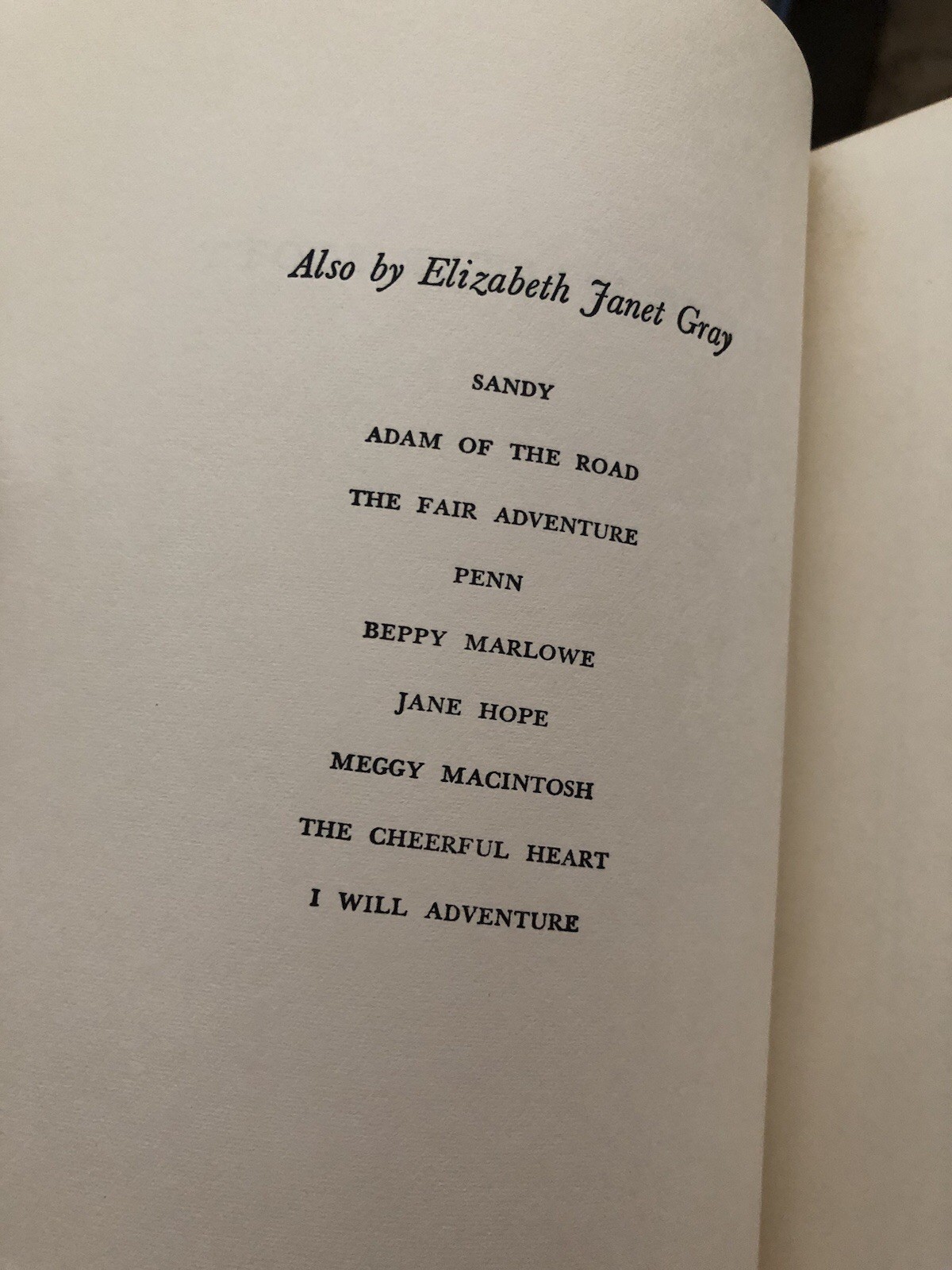 Young Walter Scott Elizabeth Janet Gray HCDJ 1967 14th Printing Viking Press
