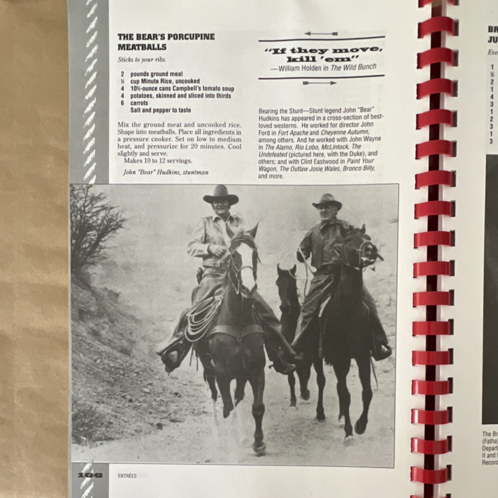 All American Cowboy Cookbook Ken Beck Jim Clark Spiral Bound 300+ Recipes