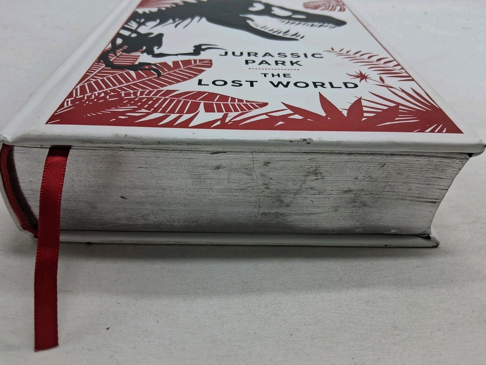 Jurassic Park & The Lost World – Hardcover Leather Bound (Barnes and Noble)