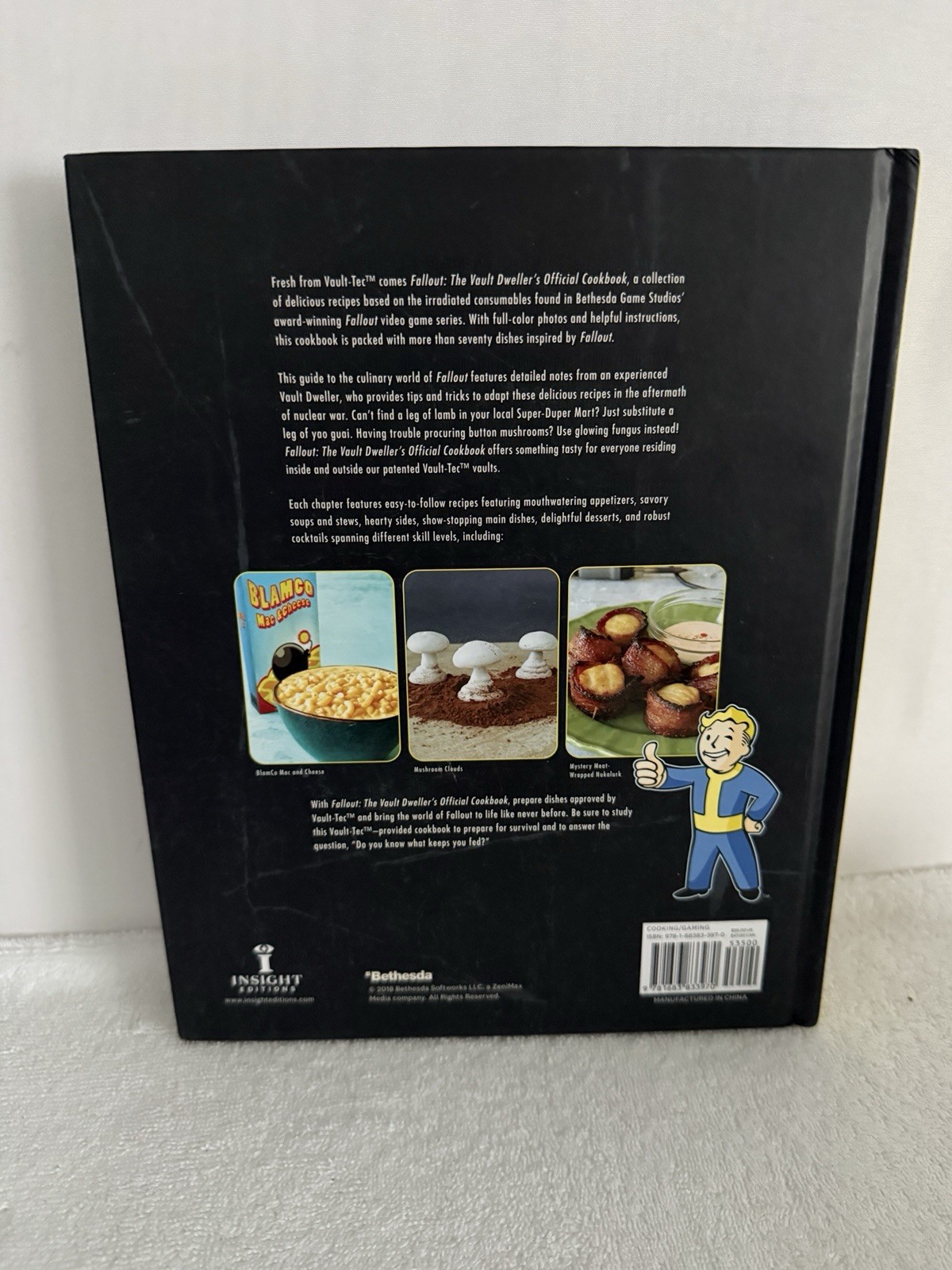 Fallout: the Vault Dweller’s Official Cookbook New Small Damage To Bottom Corner