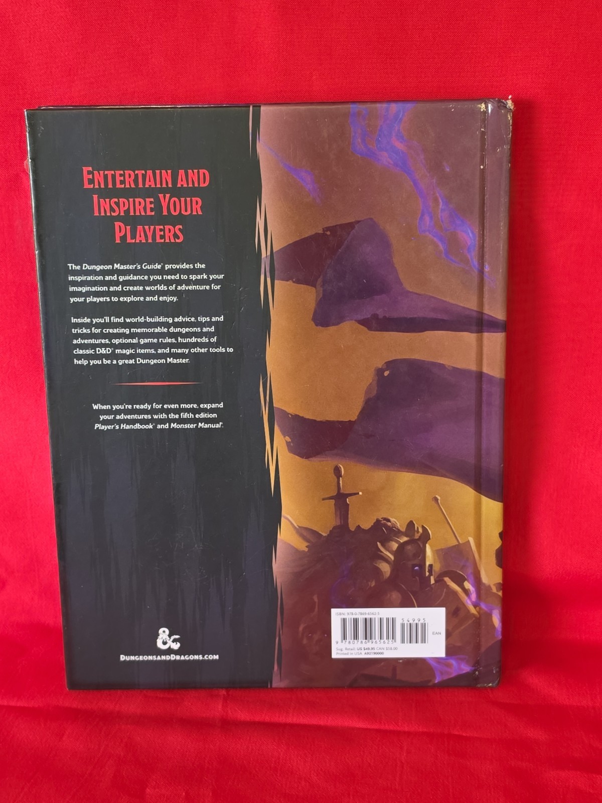 Dungeons and Dragons Dungeon Master’s Guide (Rulebook, 2014) Hardback Book HC