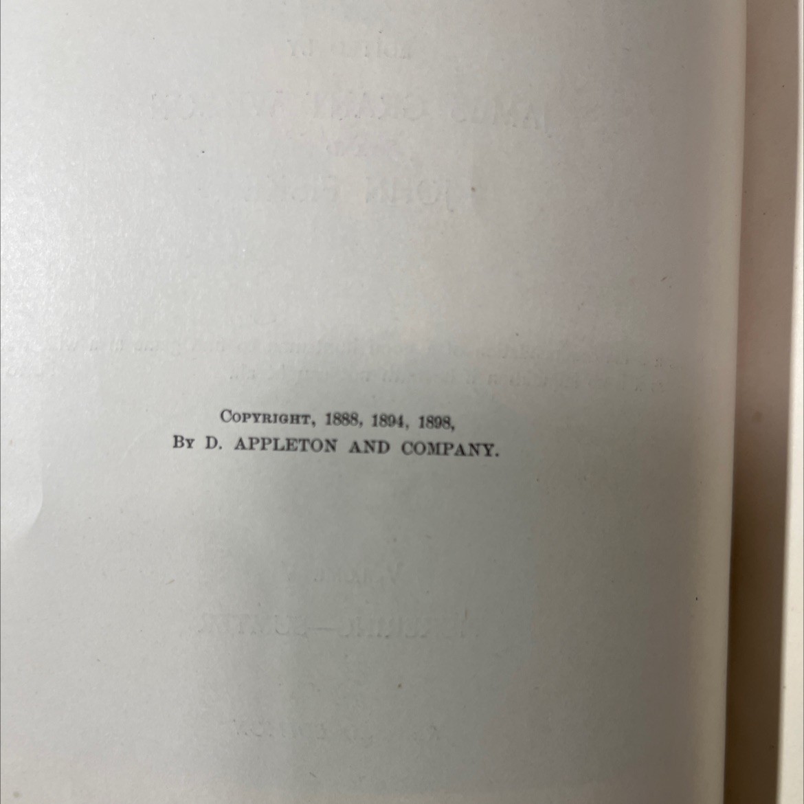 appletons cyclopædia of american biography volume v book, by james grant wilson