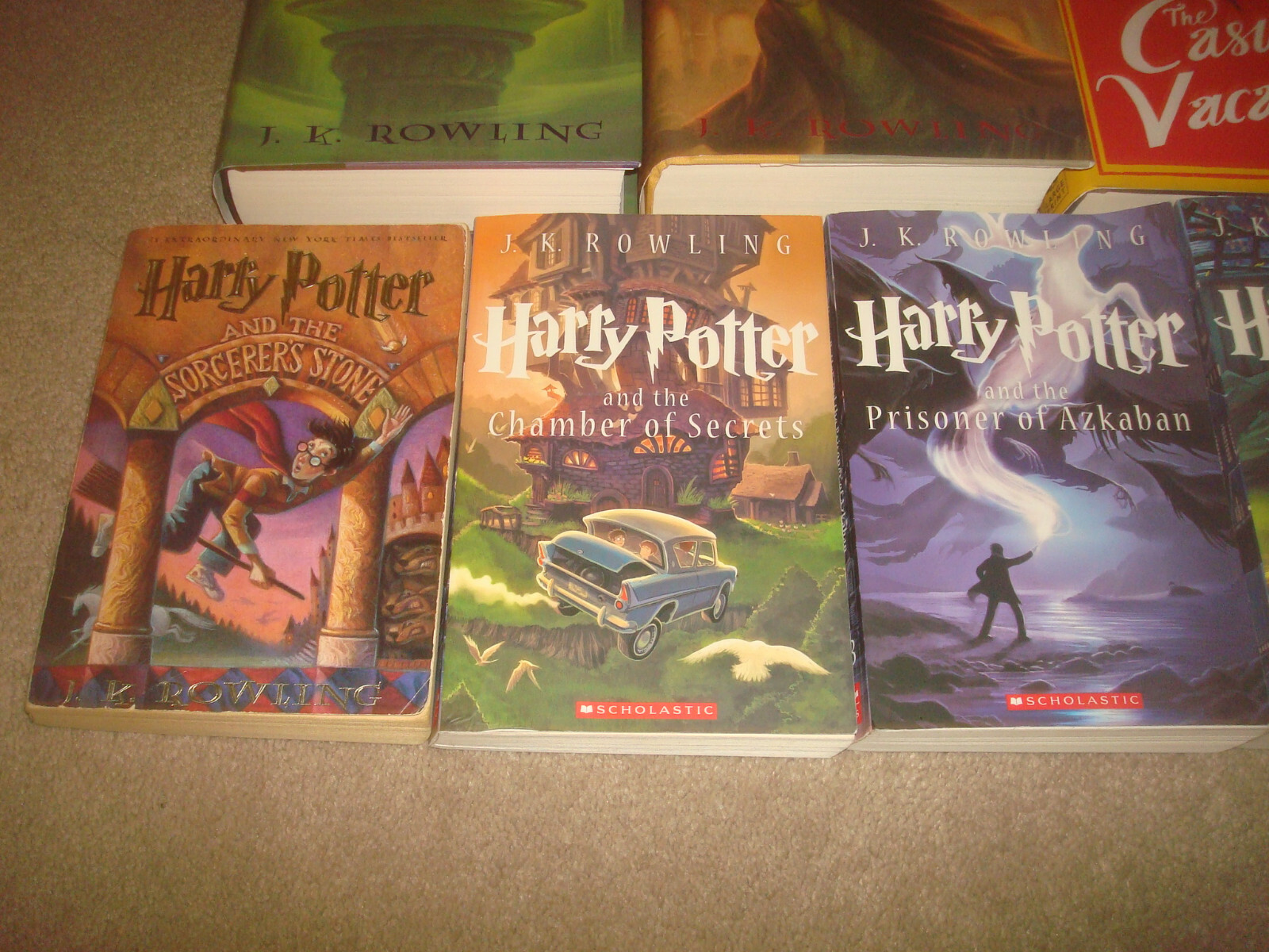 Harry Potter Book LOT Complete Series Set Beedle Bard Casual Vacancy J K Rowling