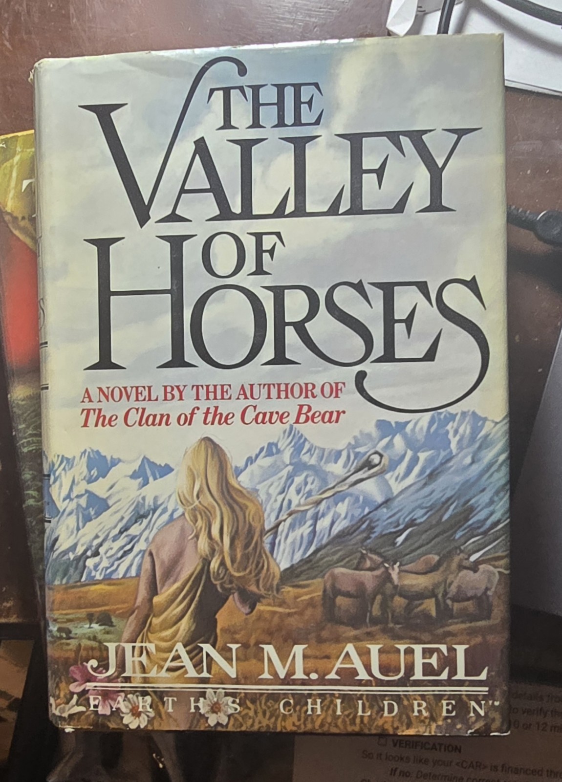 Jean Auel ‘Earth’s Children’ Lot Of First 4 Books HC DJ Clan Of The Cave Bear