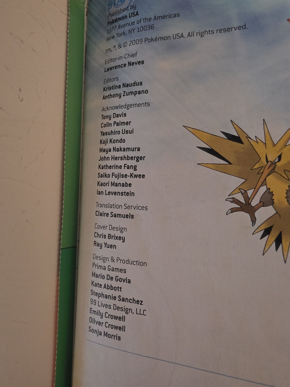 Pokémon Platinum Version Official Strategy Guide 2009 Nintendo DS No Map