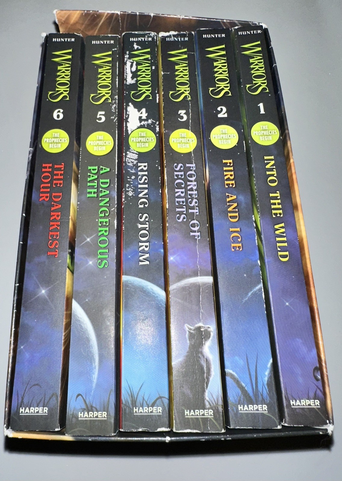 Warriors: The Prophecies Begin by Erin Hunter – First Series Books 1-6 Paperback