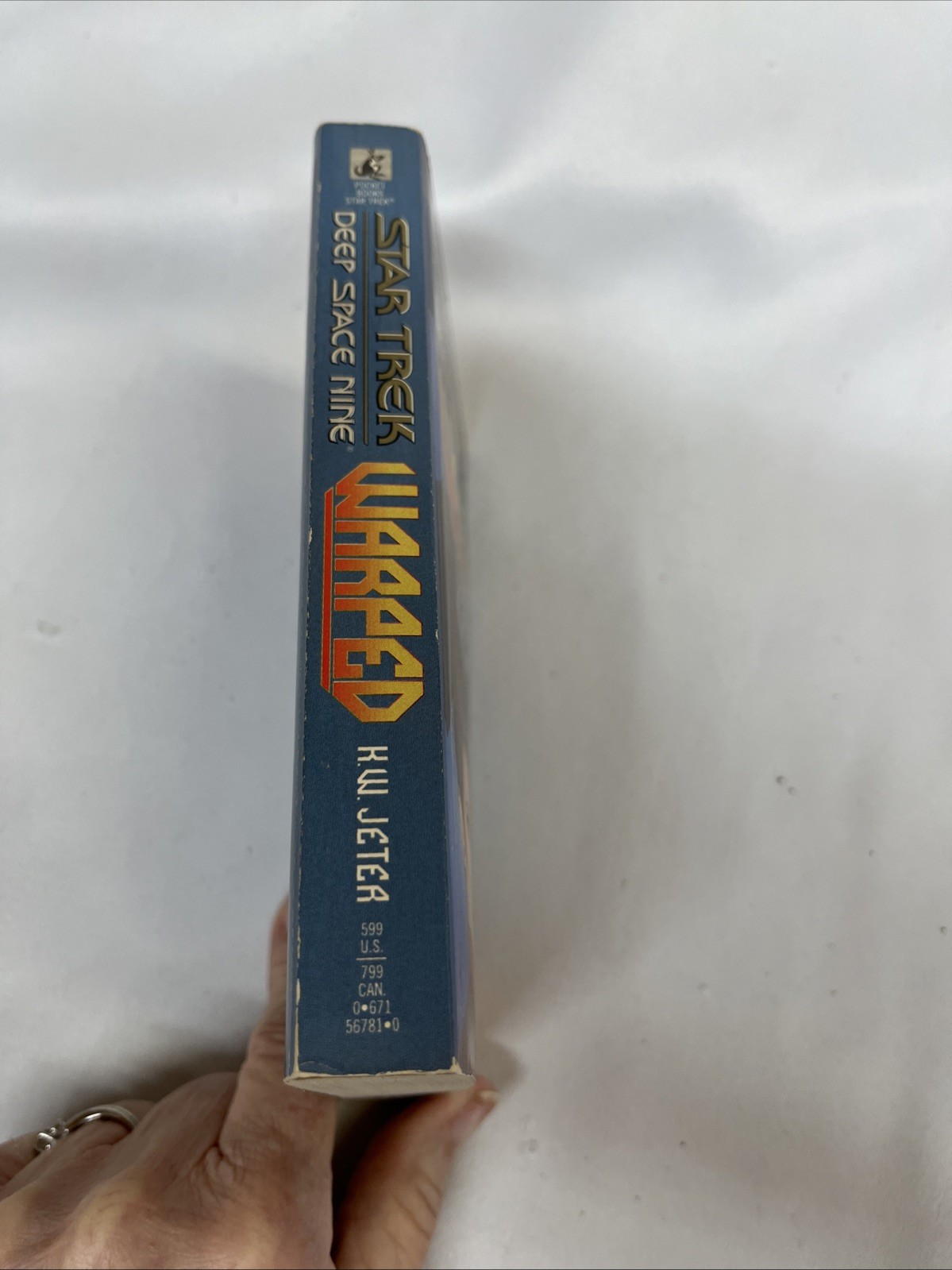 Star Trek Deep Space Nine Paperback Novels Lot of 7- “Warped” +#2,3,8,12,16,24