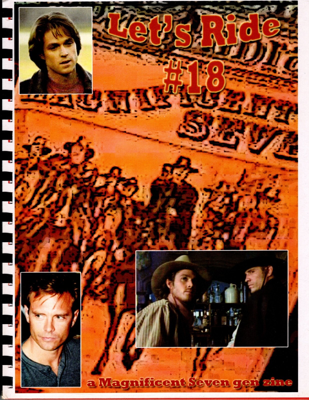 Magnificent 7 Seven Fanzine “Let’s Ride #18” Gen Western ATF 2014 Anthology
