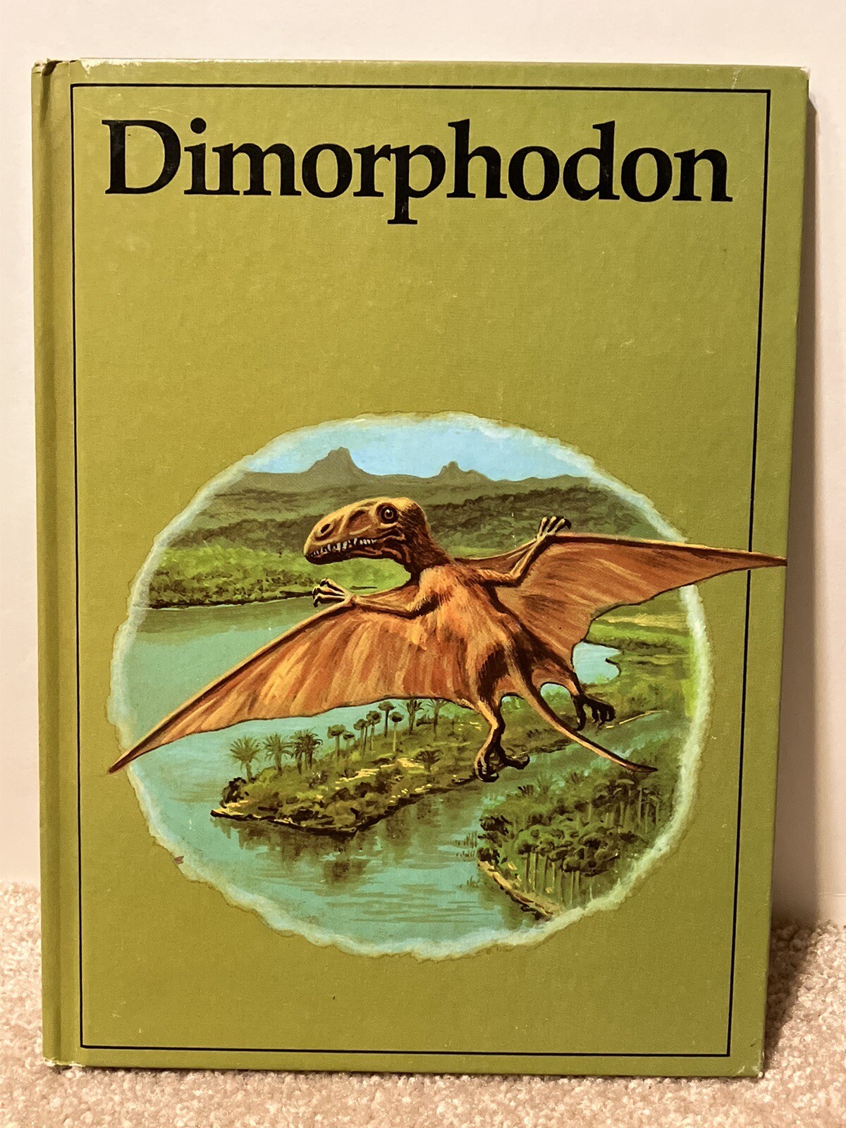 Lot Vintage Dinosaur Library Books Set Of 10 HC Rourke Publishing 80s Hardback