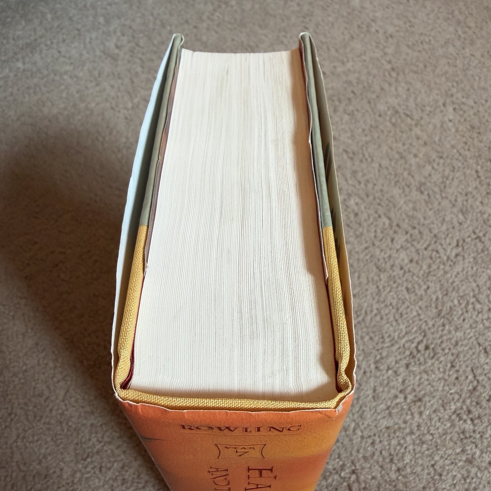 1st Edition 1st Print HC Harry Potter & The Deathly Hallows 759 pages Error Rare