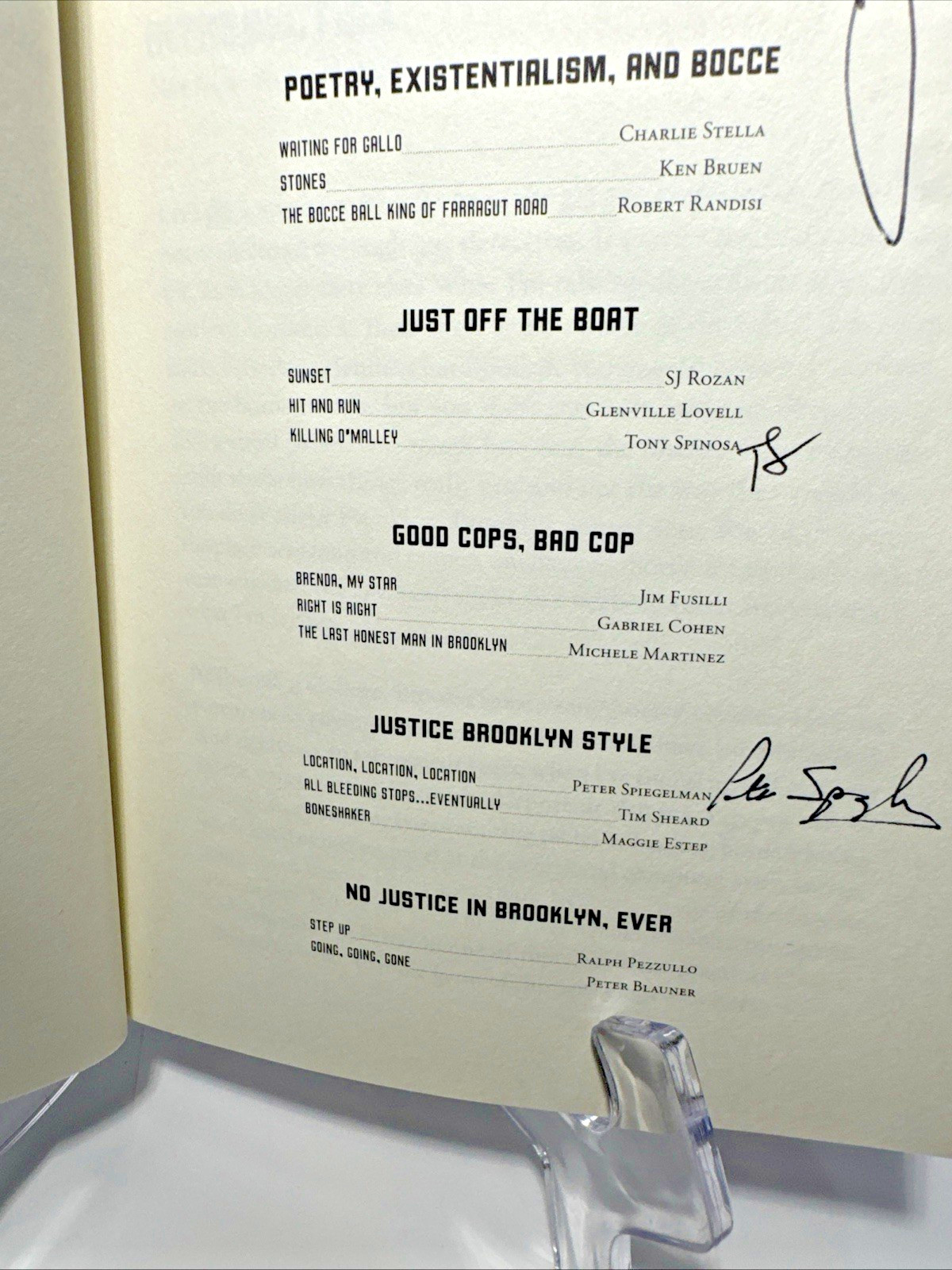 SIGNED COPY | Hardboiled Brooklyn | 2006 Crime Fiction Anthology Paperback