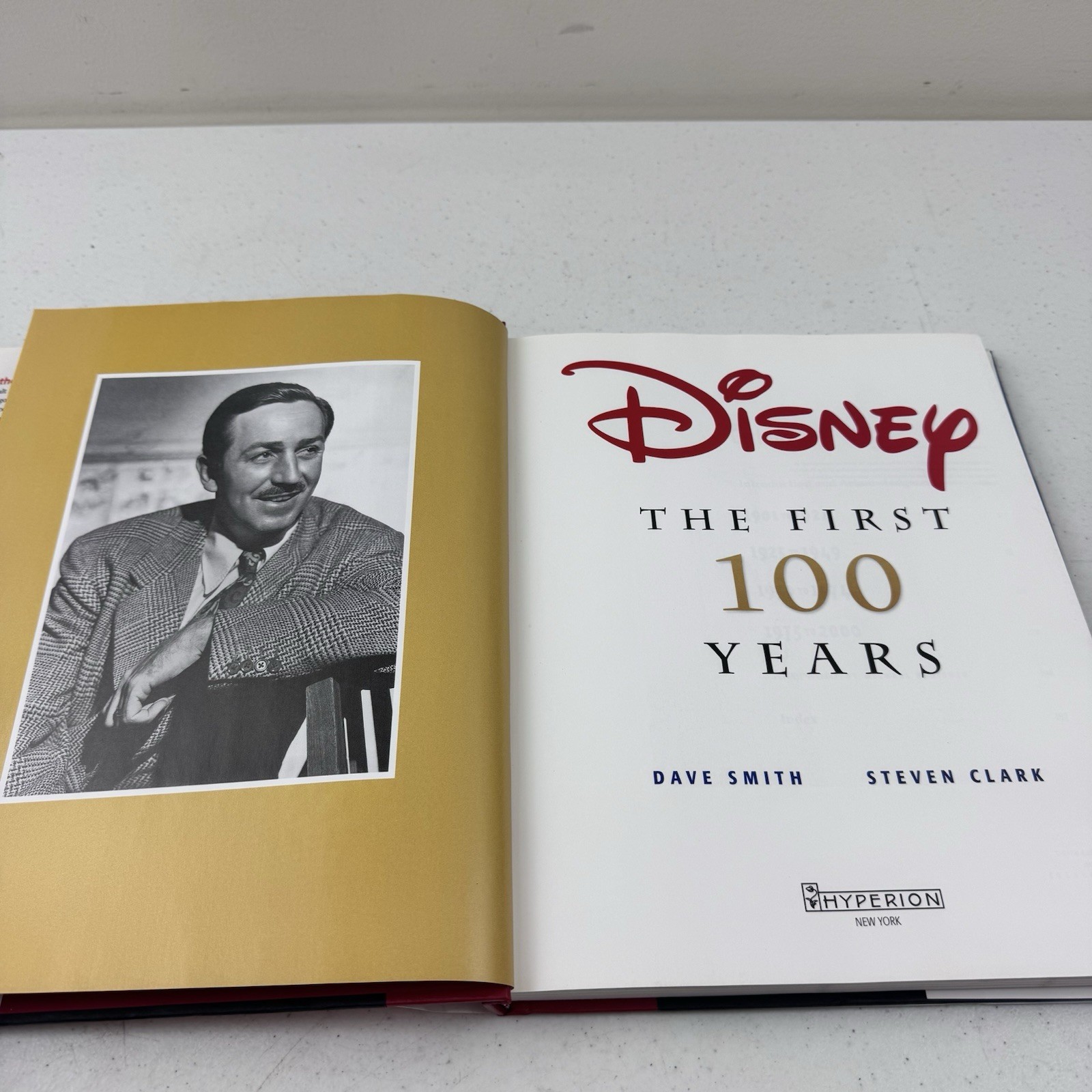 Disney: The First 100 Years (1999) – Hardcover – 198 Pages