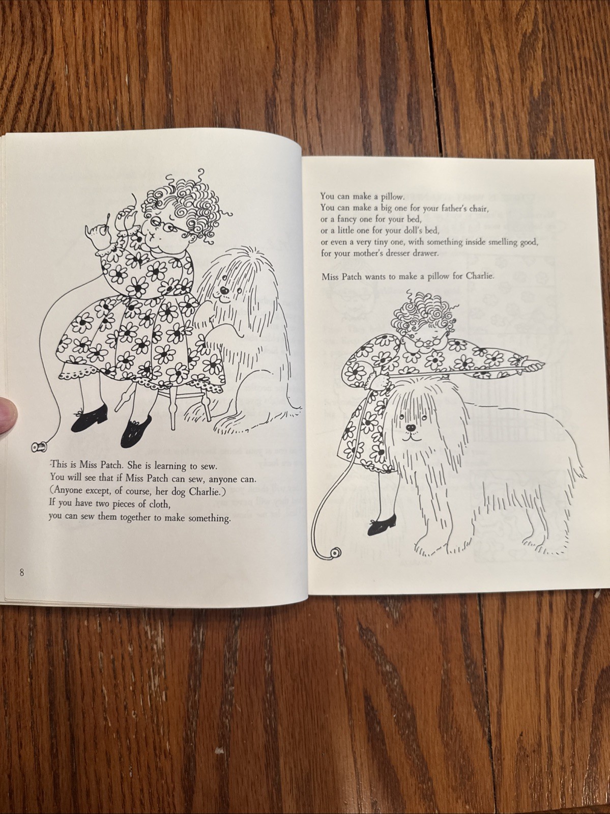 1969 Vintage Miss Patch’s Learn To Sew Book by Carolyn Mayer & Mary Suzuki
