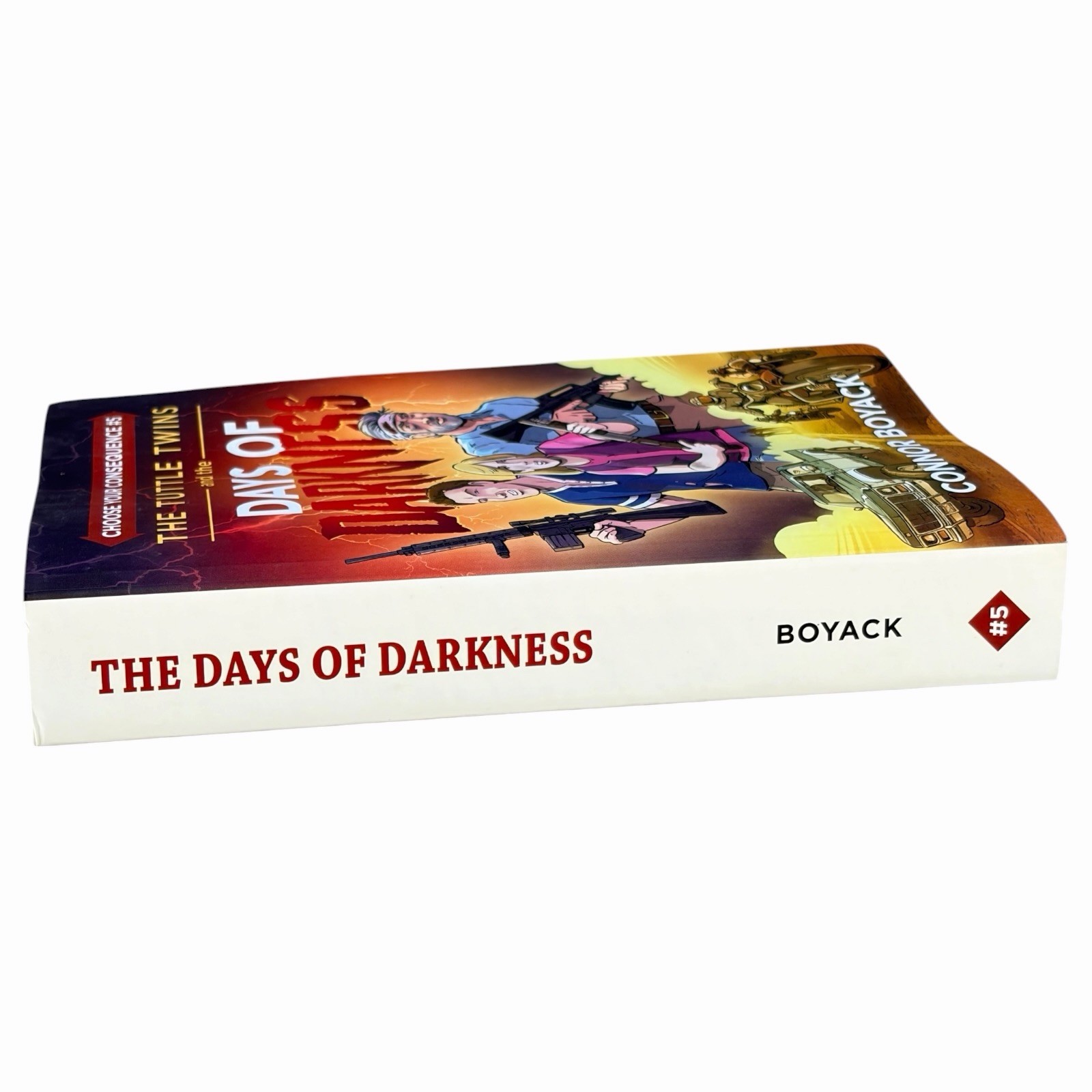 Tuttle Twins Days of Darkness: Choose Your Consequence Book 5 Conner Boyack PB