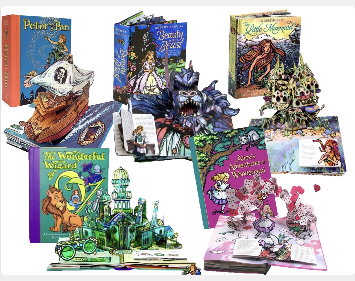 Pop Up Book Lot, Robert Sabuda Set BRAND NEW!