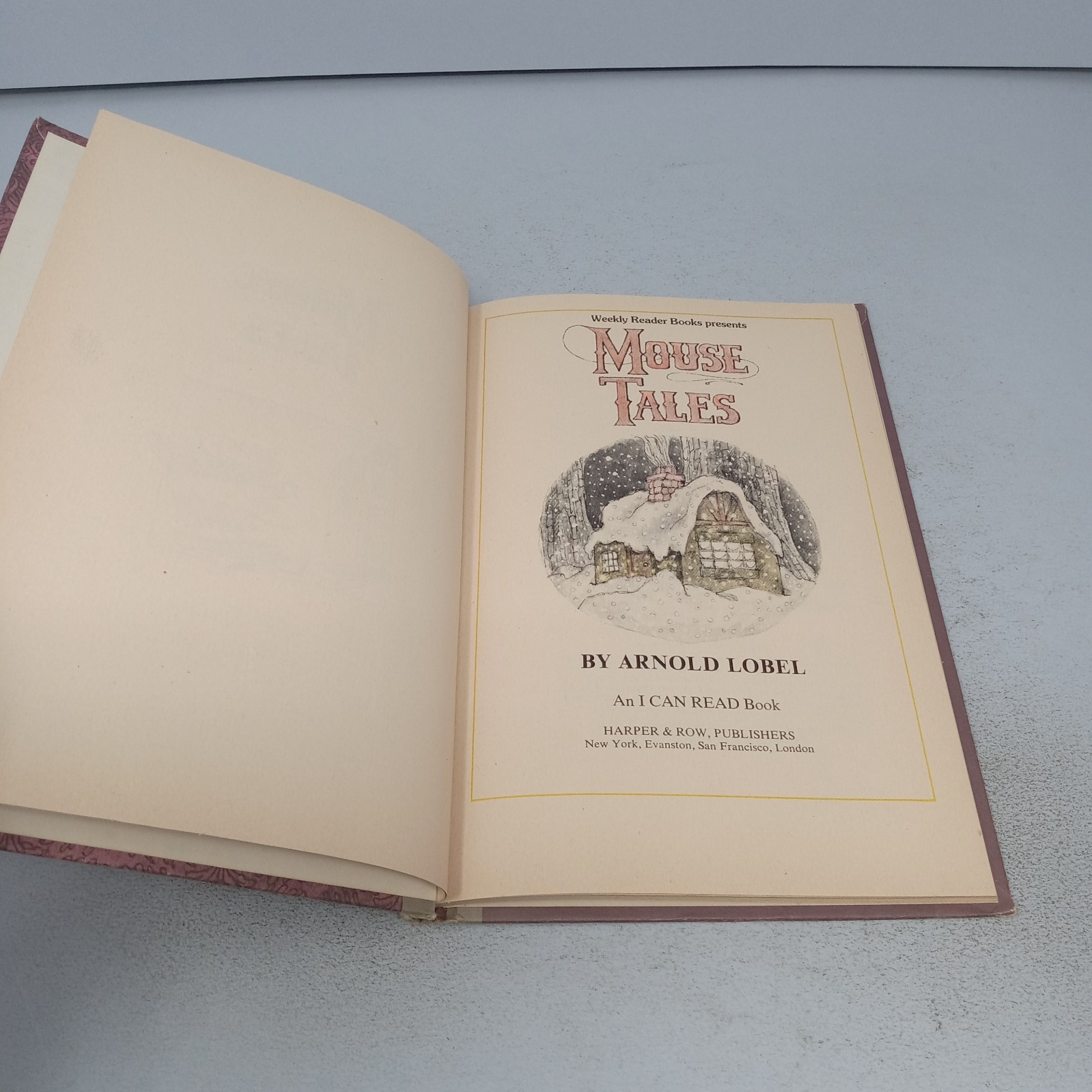 Mouse Tales: 1972 Harper & Row Hardcover by Arnold Lobel