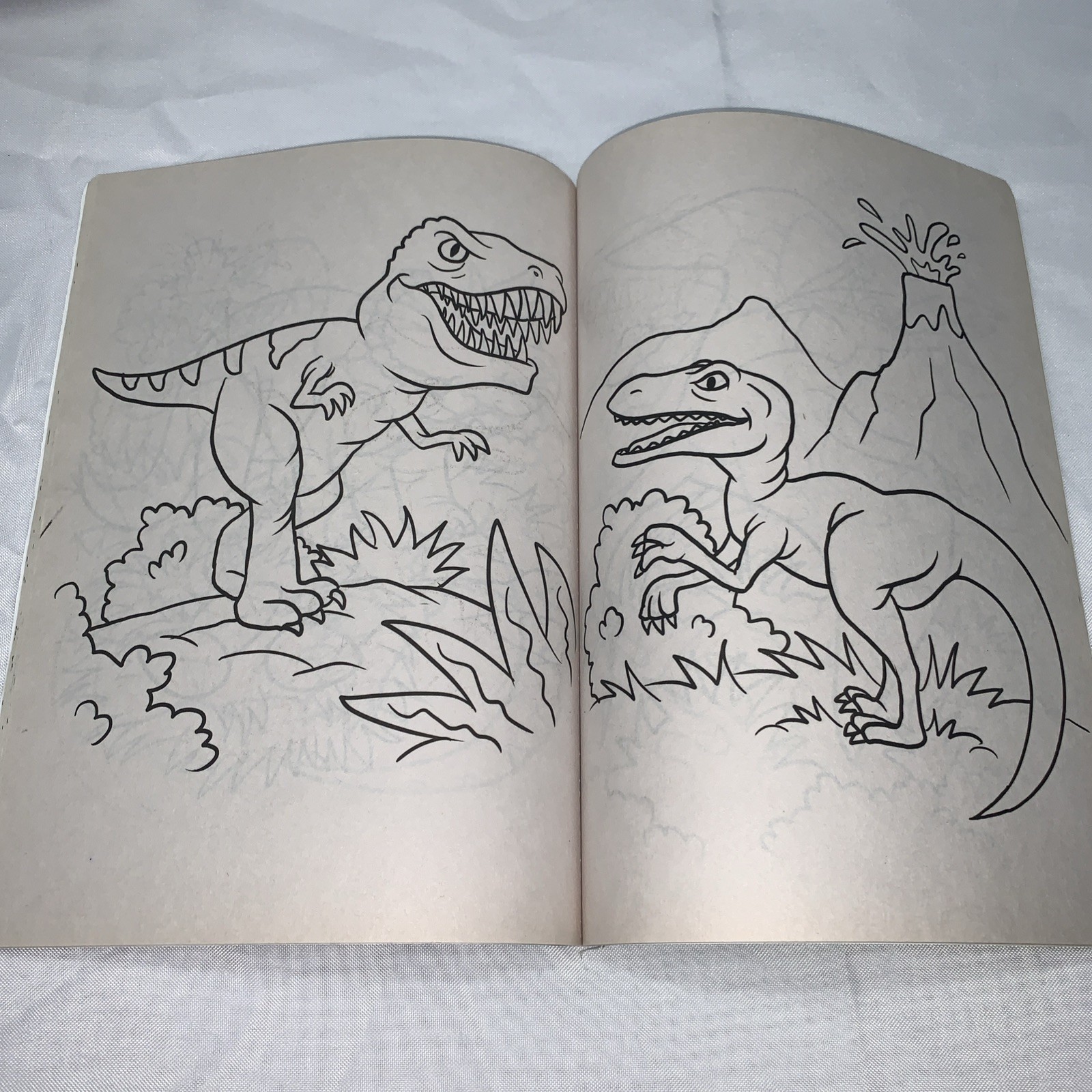 DINOSAURS COLORING BOOK.
