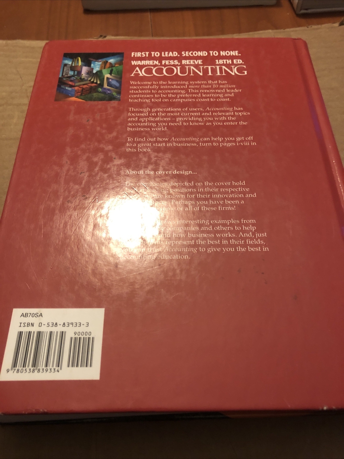 Accounting, 18th Edition by Warren, Fess, Reeve