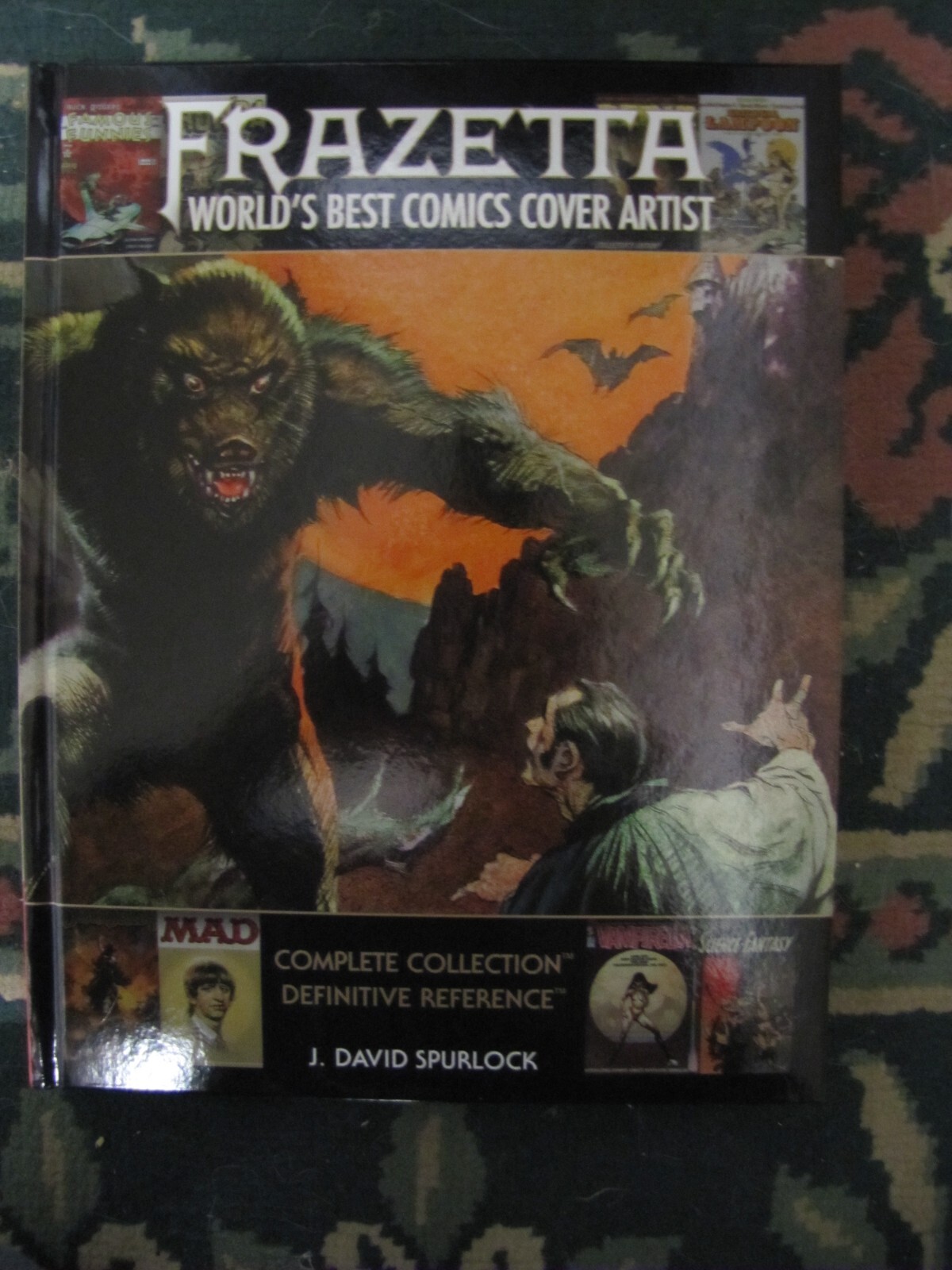 Frazetta-World’s Best Comic Cover Artist Slipcased LTD edition w/ bonus 16 pages