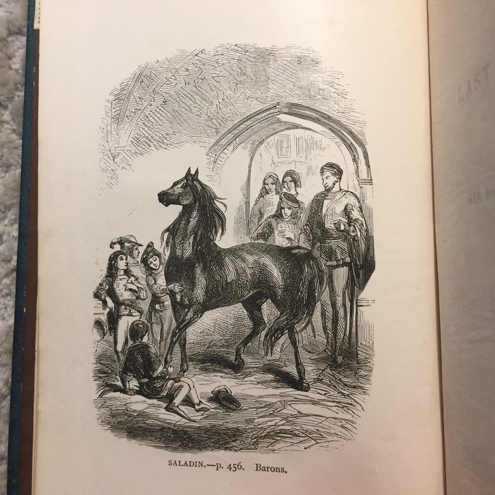 The Last Of The Barons Edward Bulwer-Lytton 1881 J.B. Lippincott Historical Fic