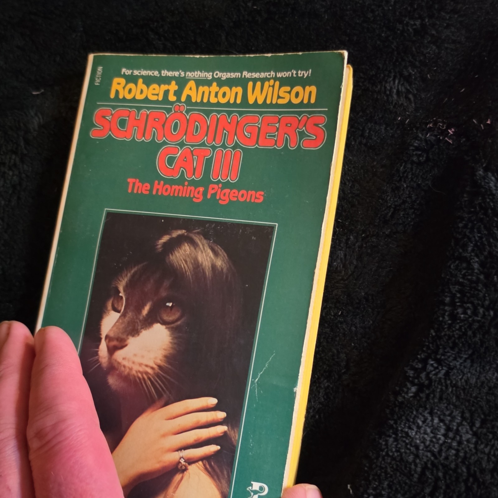 Robert Anton Wilson Lot: Illuminatus! Parts 2 & 3 + Schrödinger’s Cat II & III