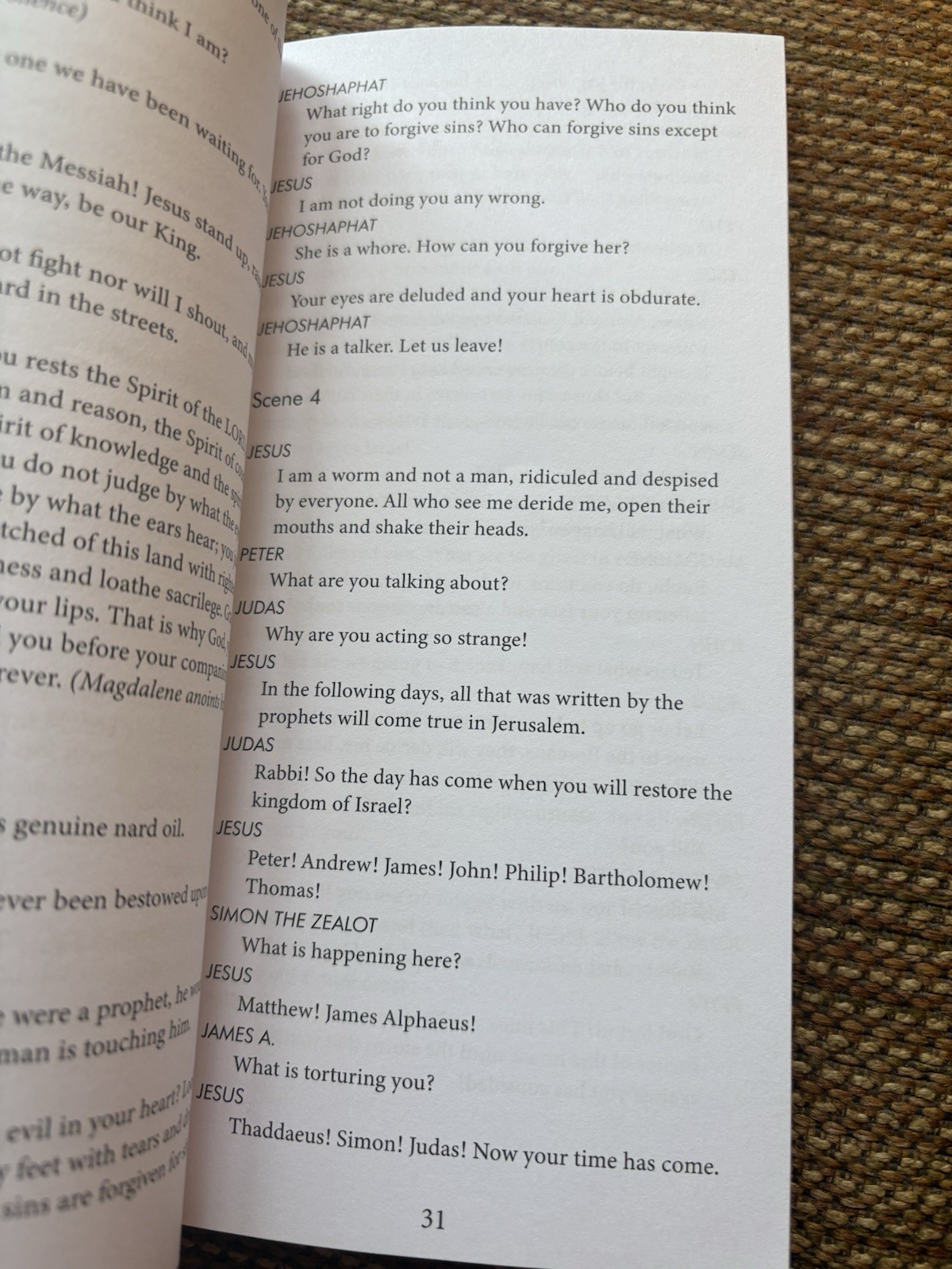 2022 Passion Play Oberammergau English Text Book