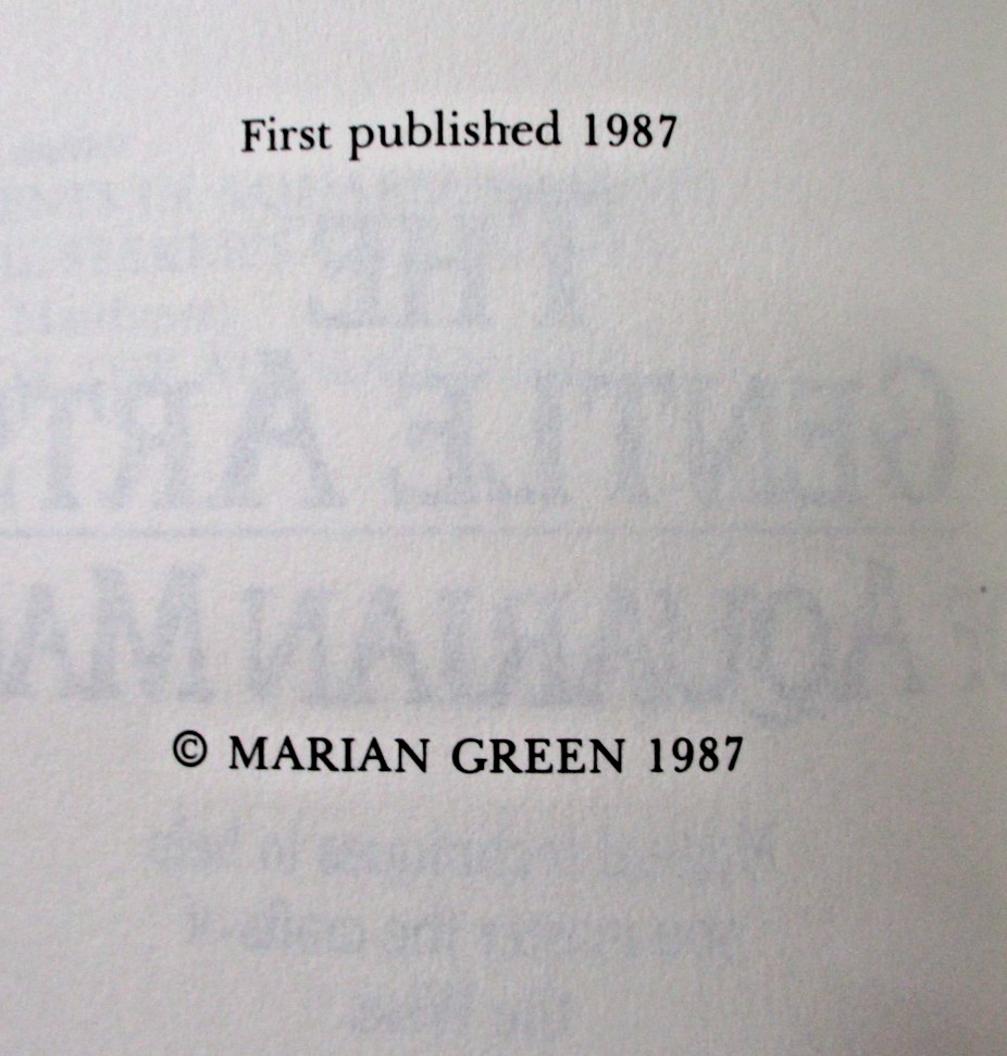 The Gentle Arts of Aquarian Magic, Experiments In, Magic For Age lot by Green