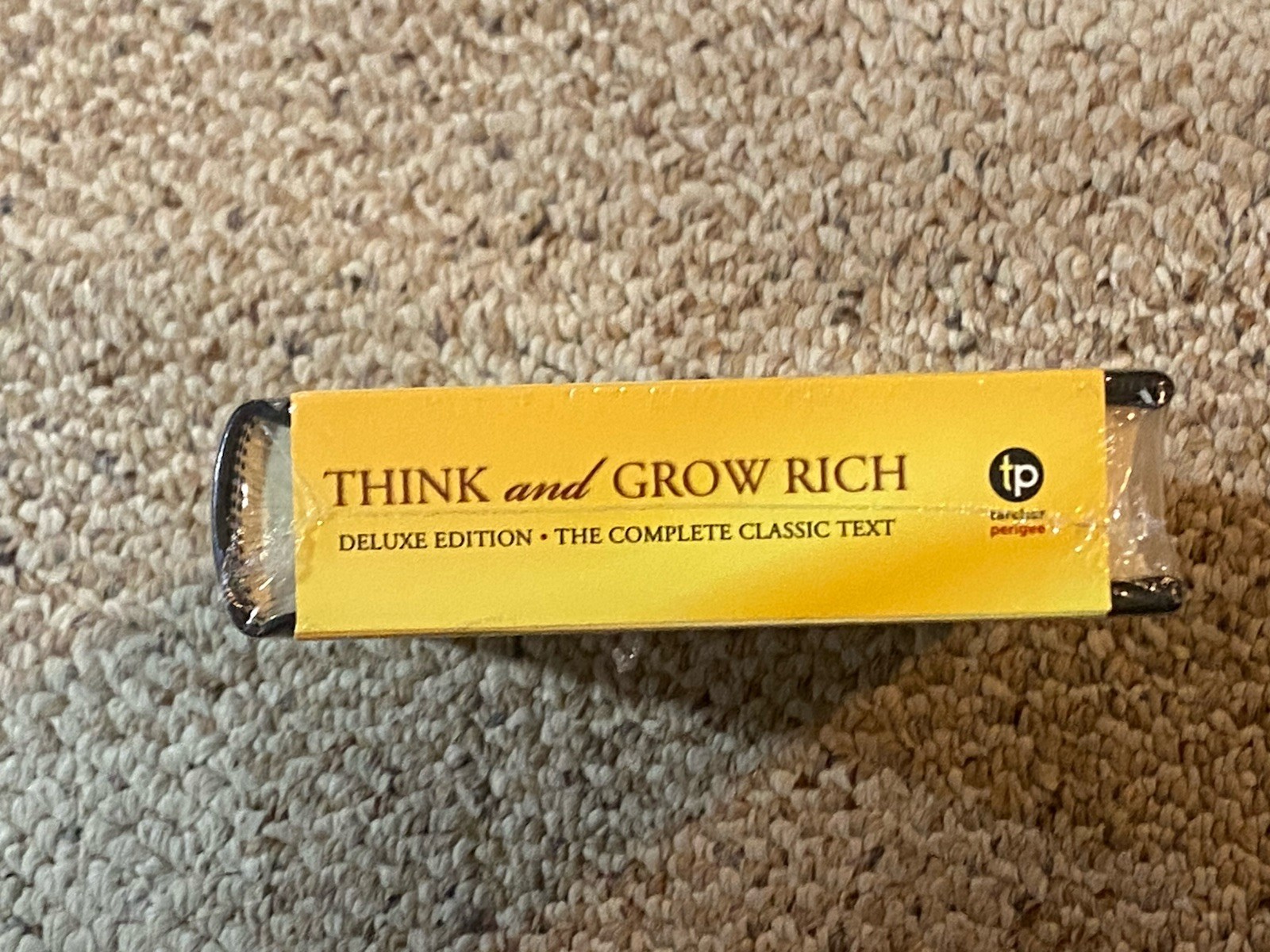 THINK AND GROW RICH by Napoleon Hill Vegan Leather Bound Deluxe Edition SEALED