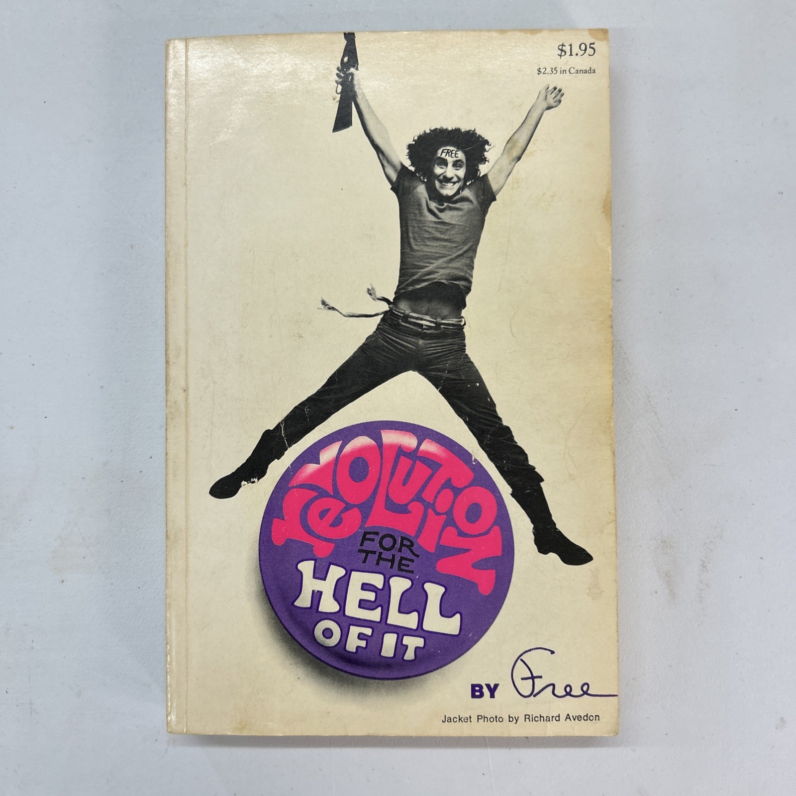 Revolution for the Hell of It BY Free, The Book That Earned Abbie Hoffman a Five